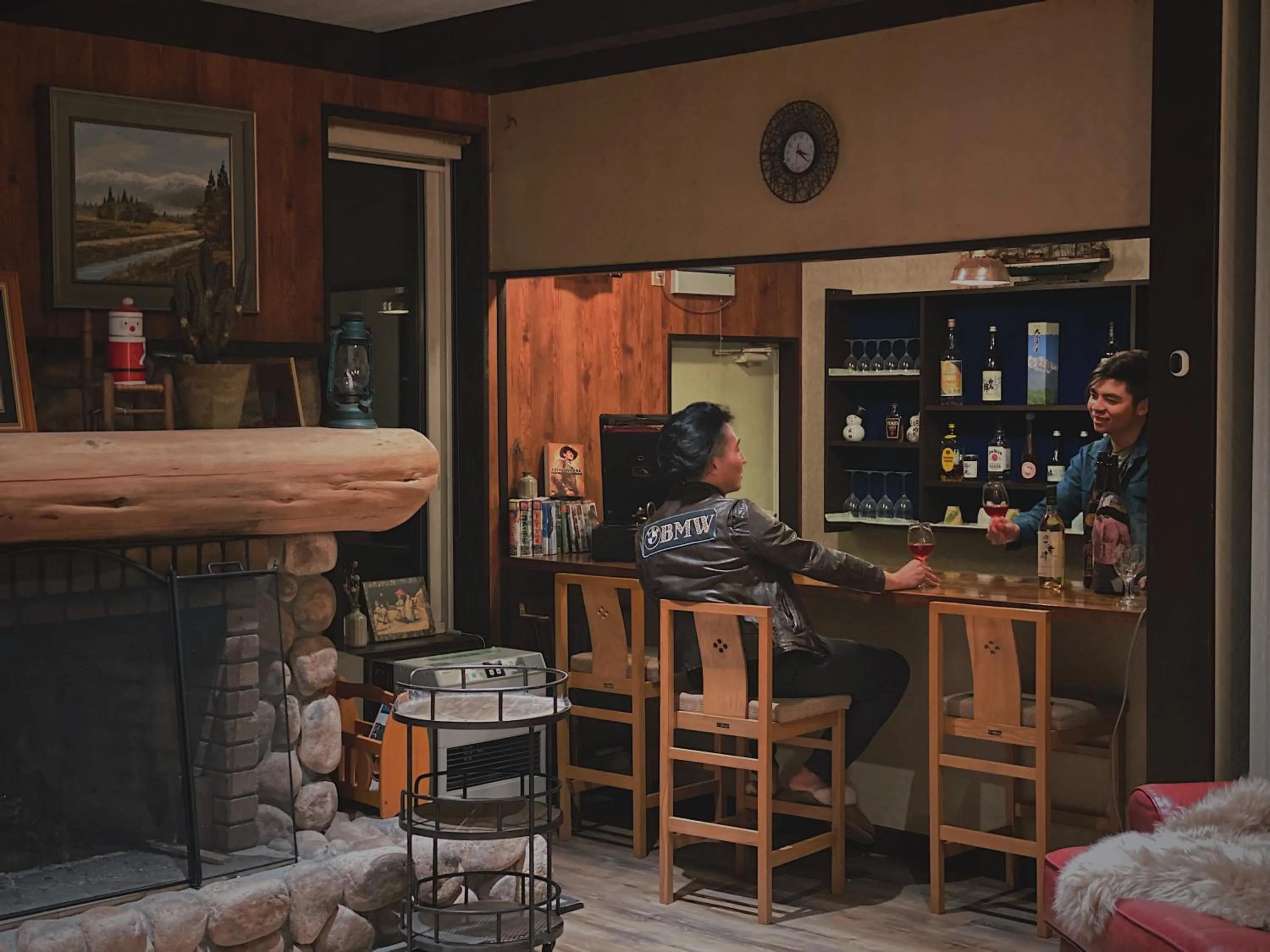 People in Apricot Pension