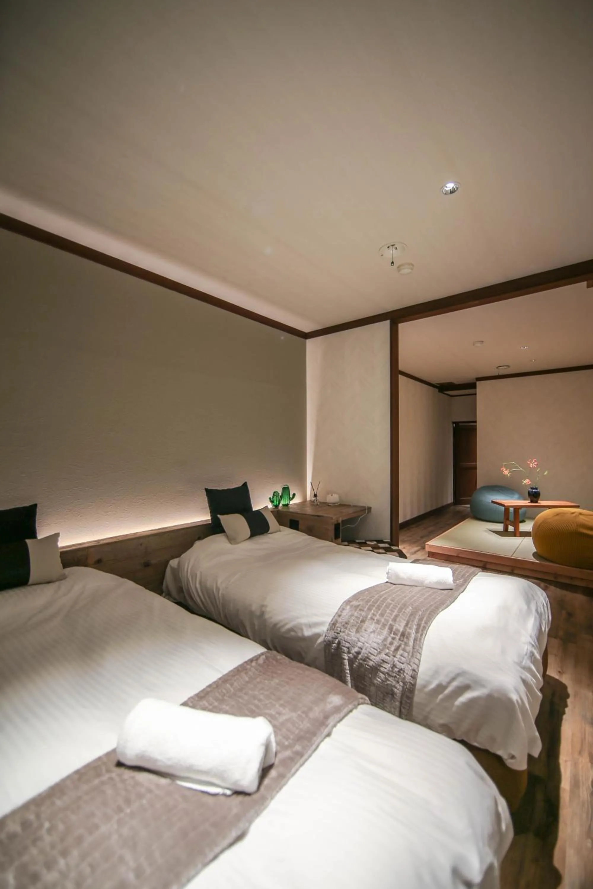Bed in Apricot Pension