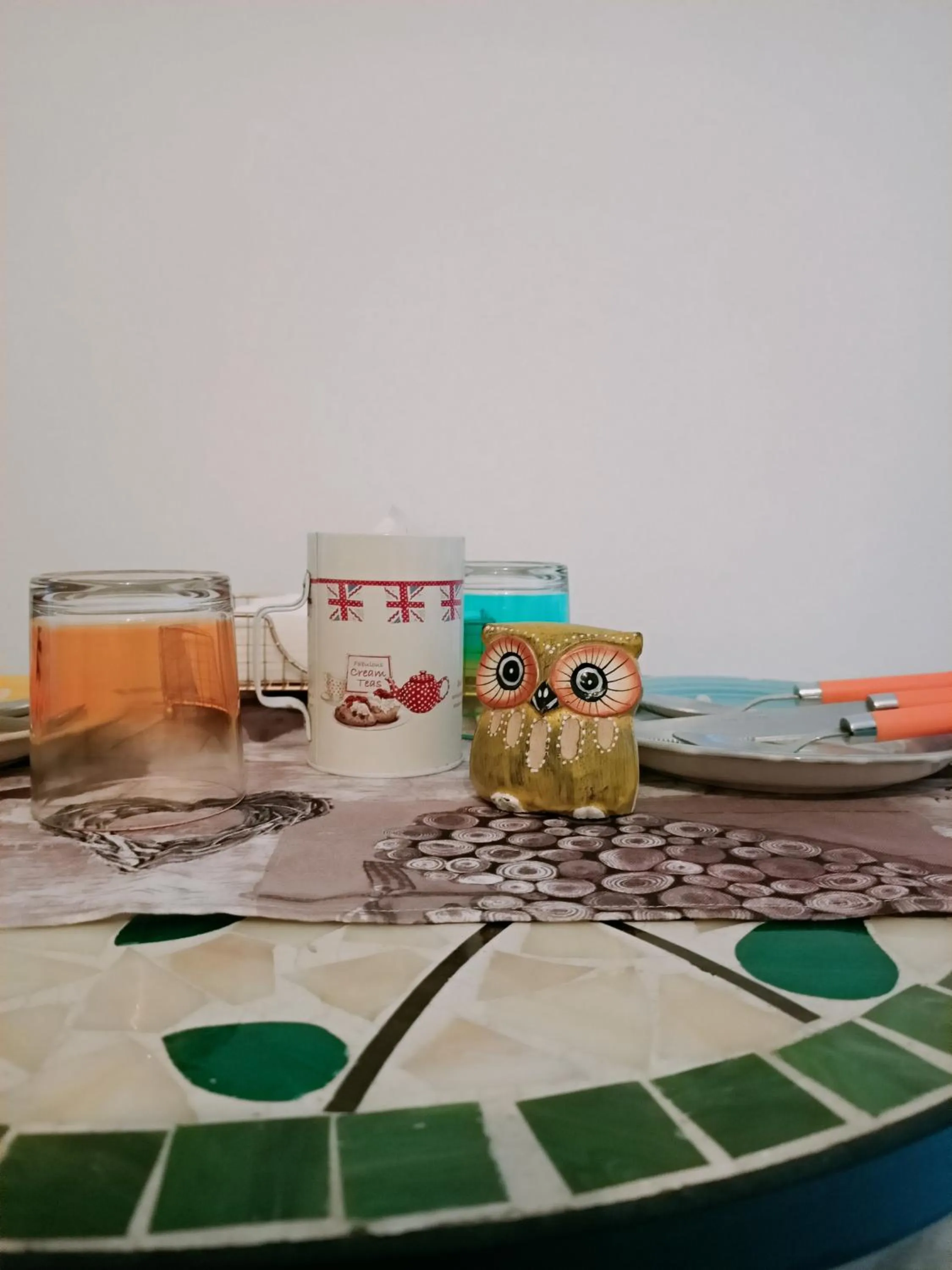 Communal kitchen in La casa sul tetto, Room's & Glamping