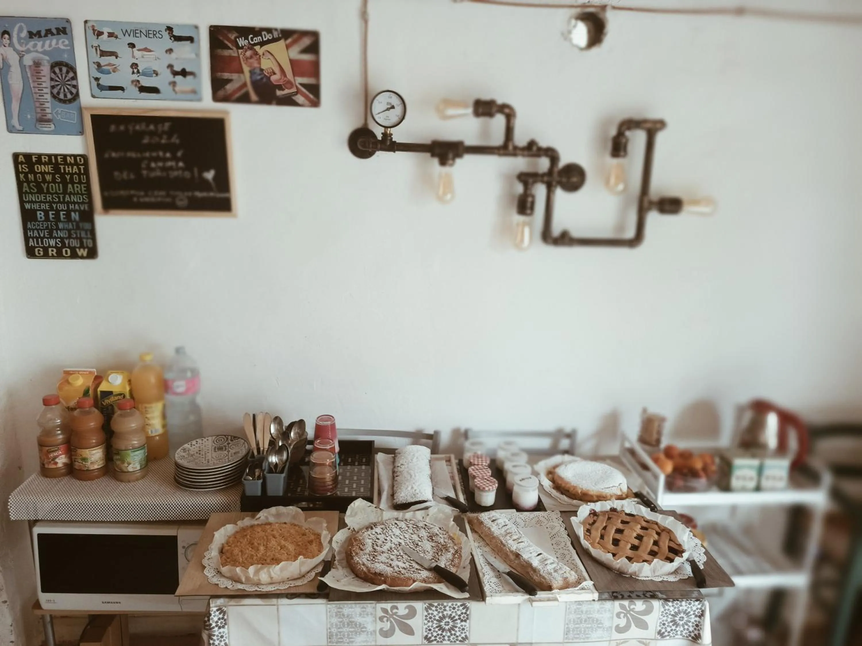 Breakfast in La casa sul tetto, Room's & Glamping