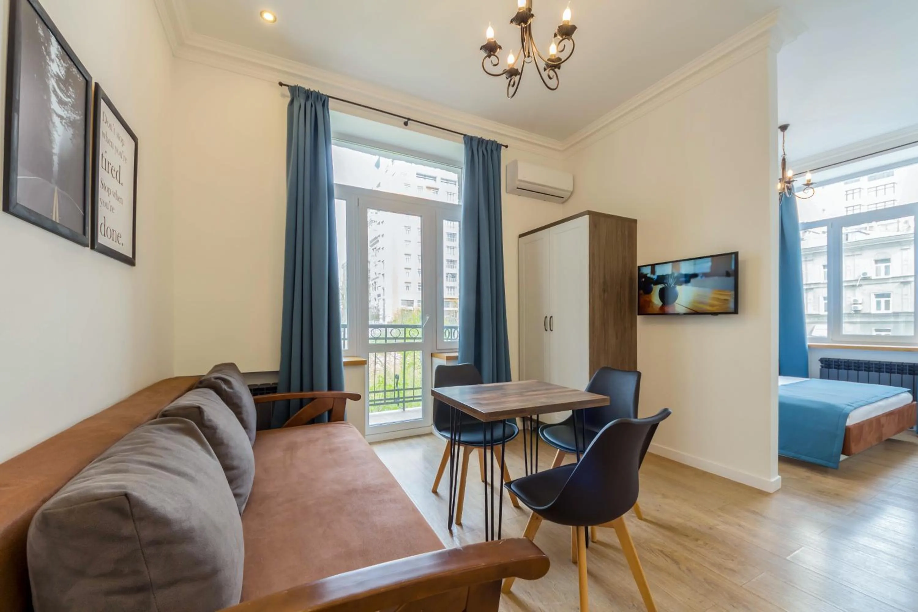 TV and multimedia in Scandinavian Apartments