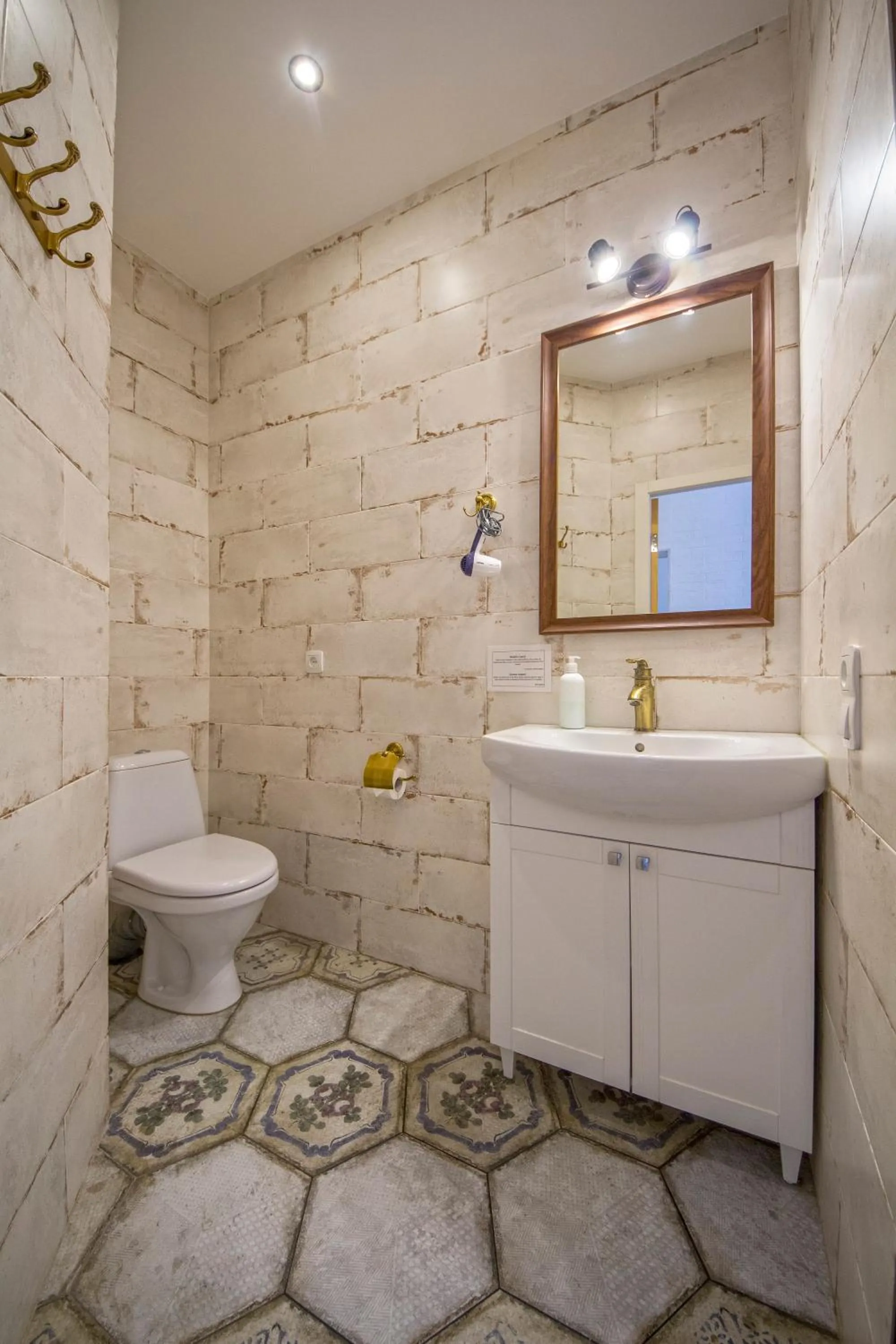 Toilet in Scandinavian Apartments