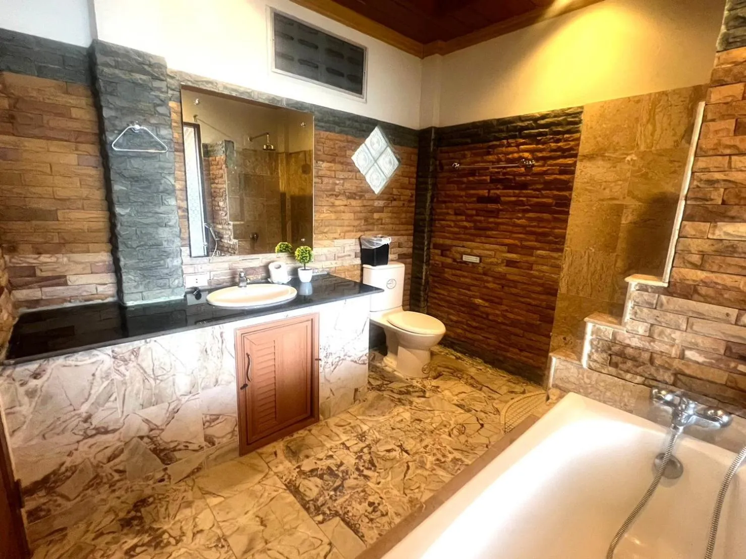 Bathroom in Haad Khuad Resort