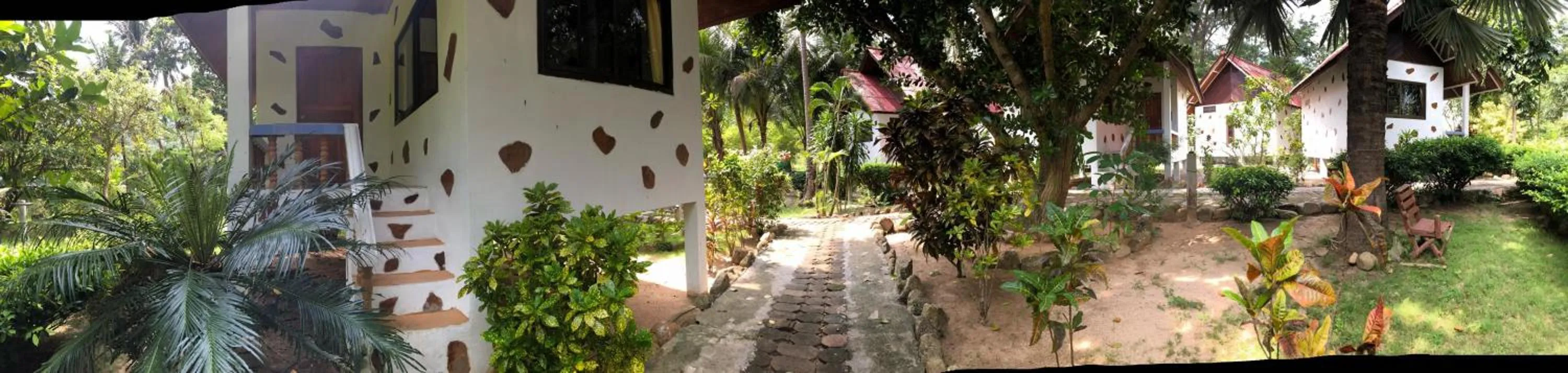 Garden view in Haad Khuad Resort