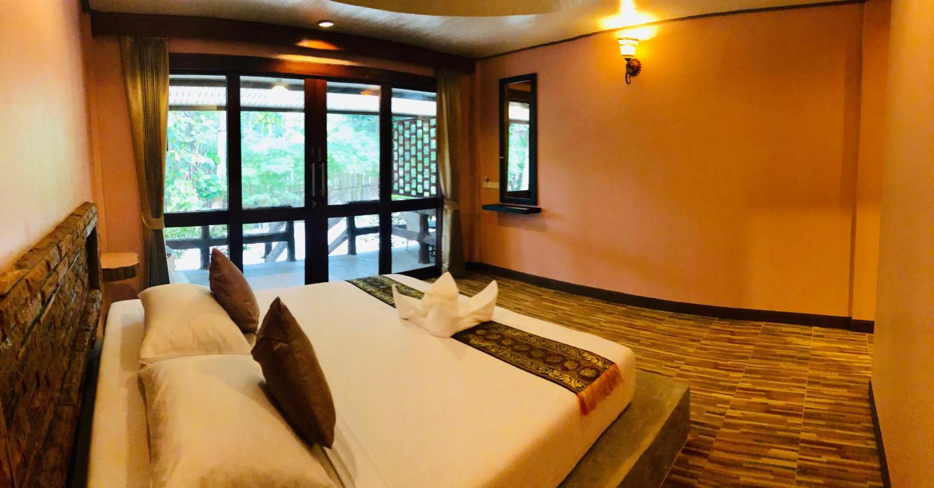 Bedroom in Haad Khuad Resort