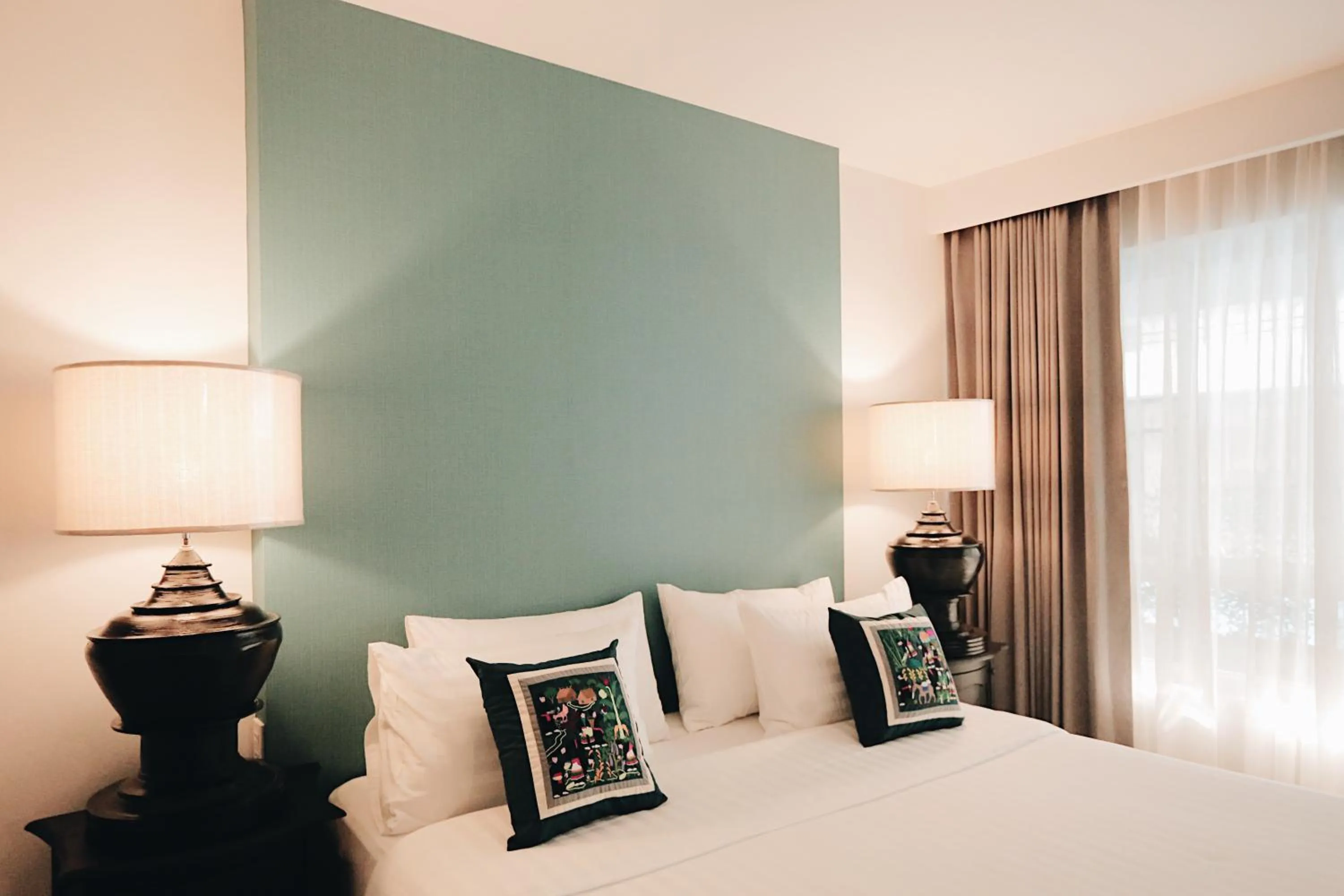 Bed in Fullrich Lanna Suite