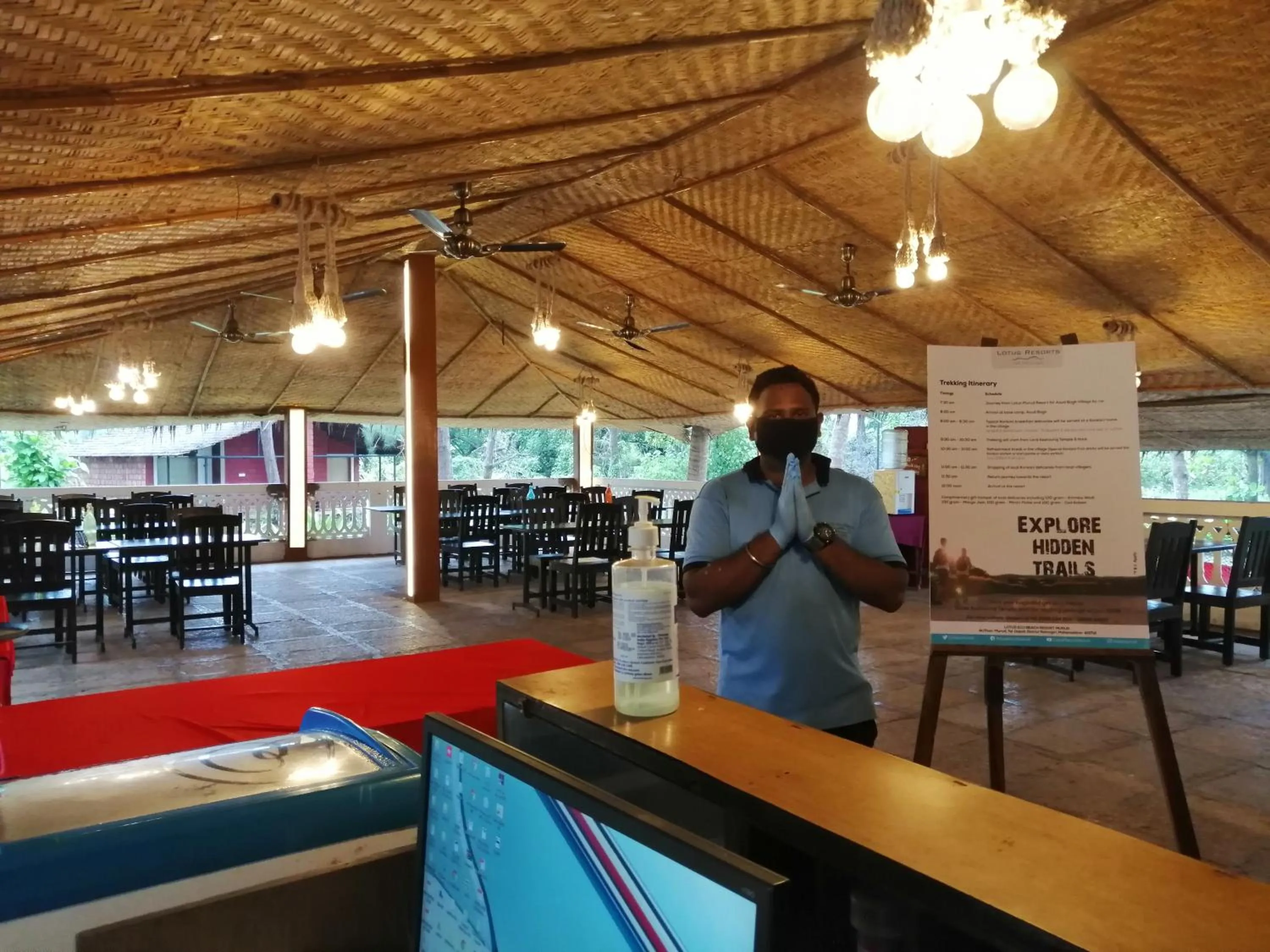 Restaurant/places to eat in Lotus an Eco Beach Resort Dapoli Murud