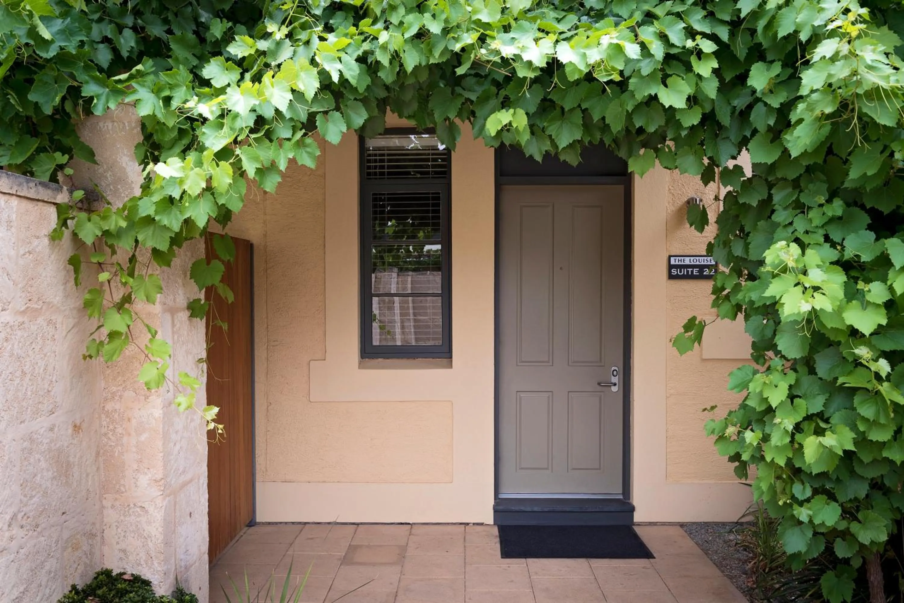 Inner courtyard view in The Louise