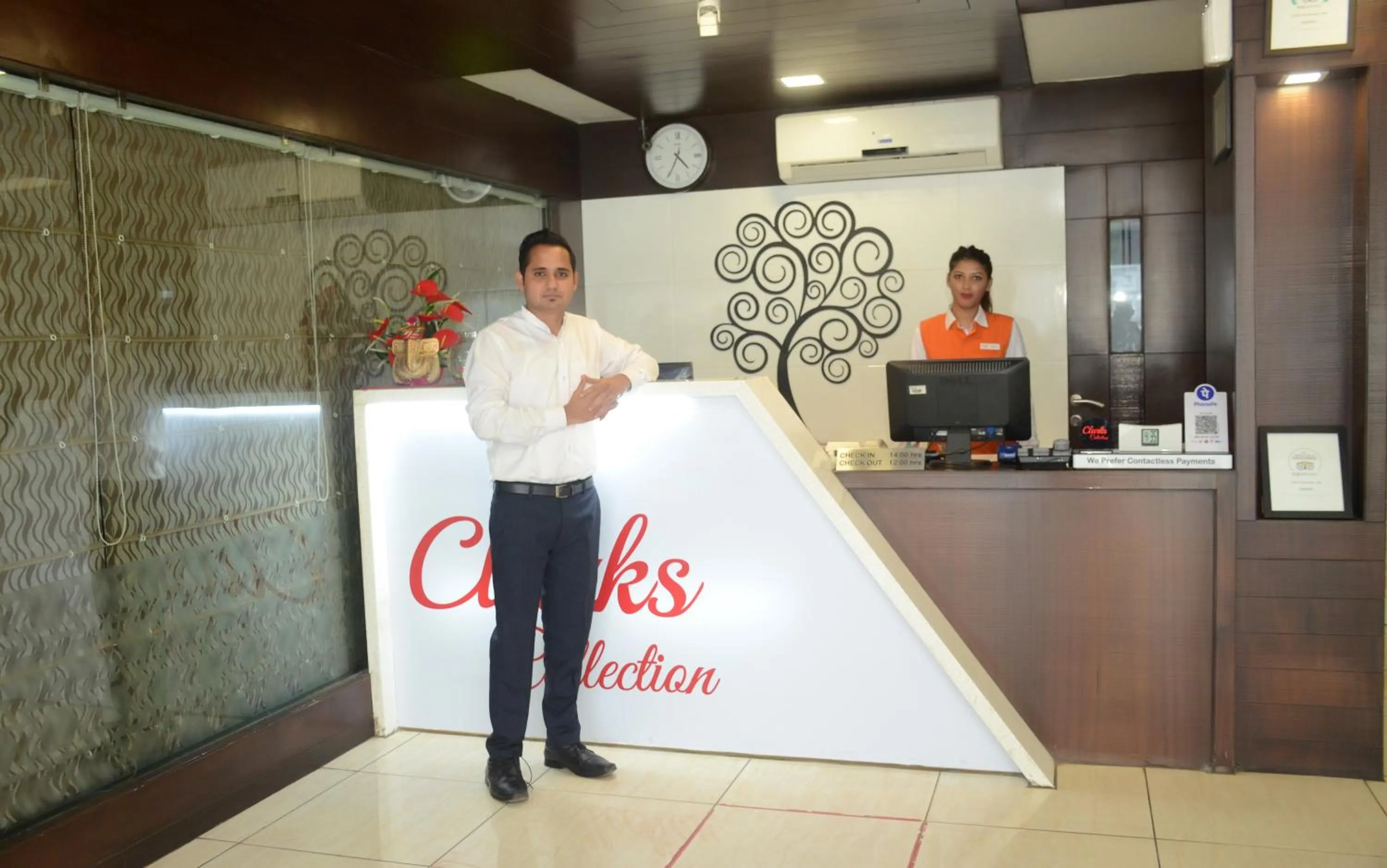 Lobby or reception in Hotel Clarks Collection Vadodara