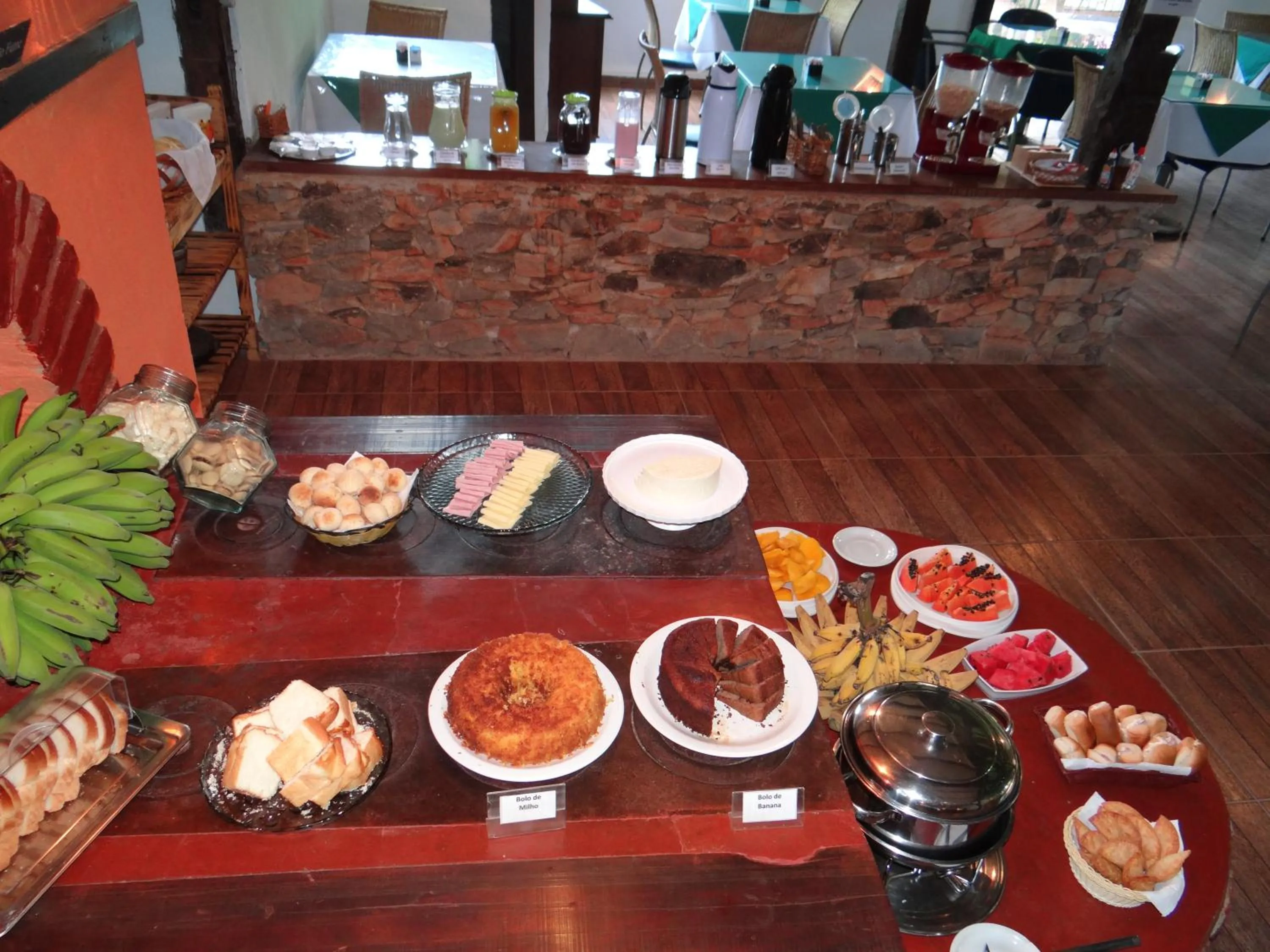 Breakfast in Pousada Banana Cipó