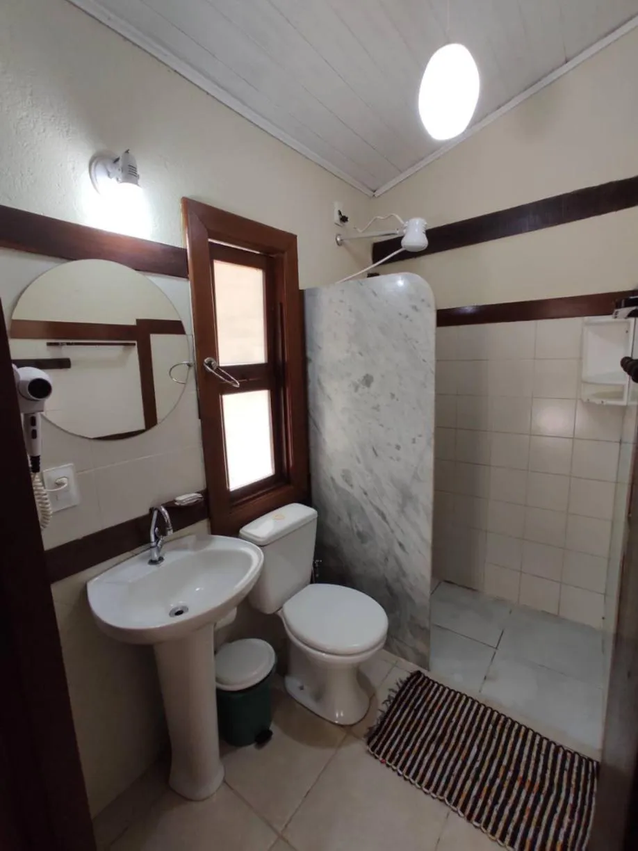 Bathroom in Pousada Banana Cipó