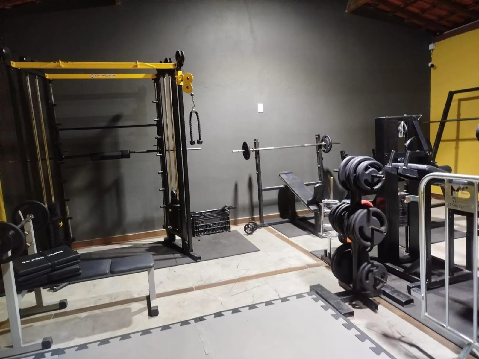 Fitness centre/facilities in Pousada Banana Cipó