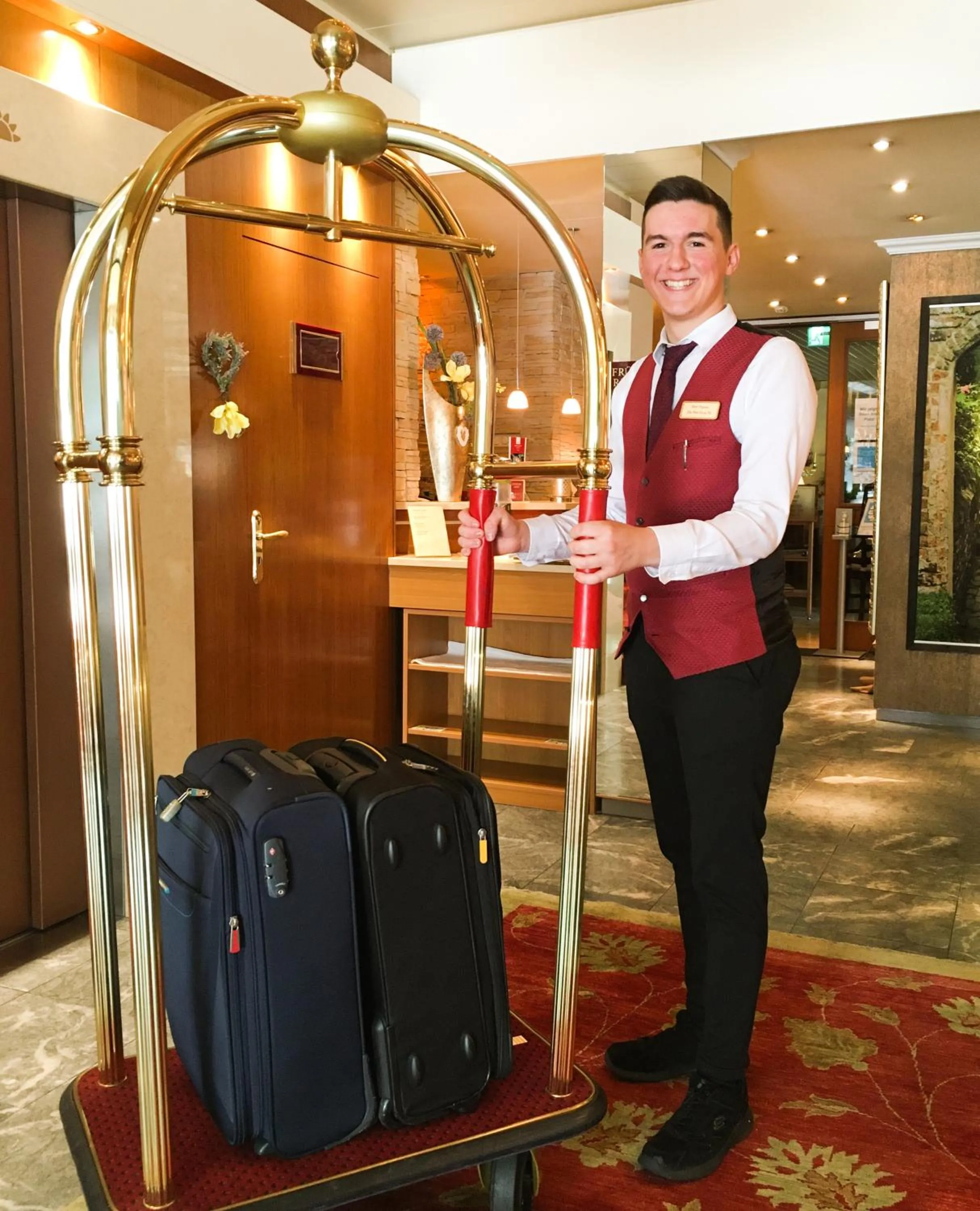 Lobby or reception in City Hotel Ost am Kö