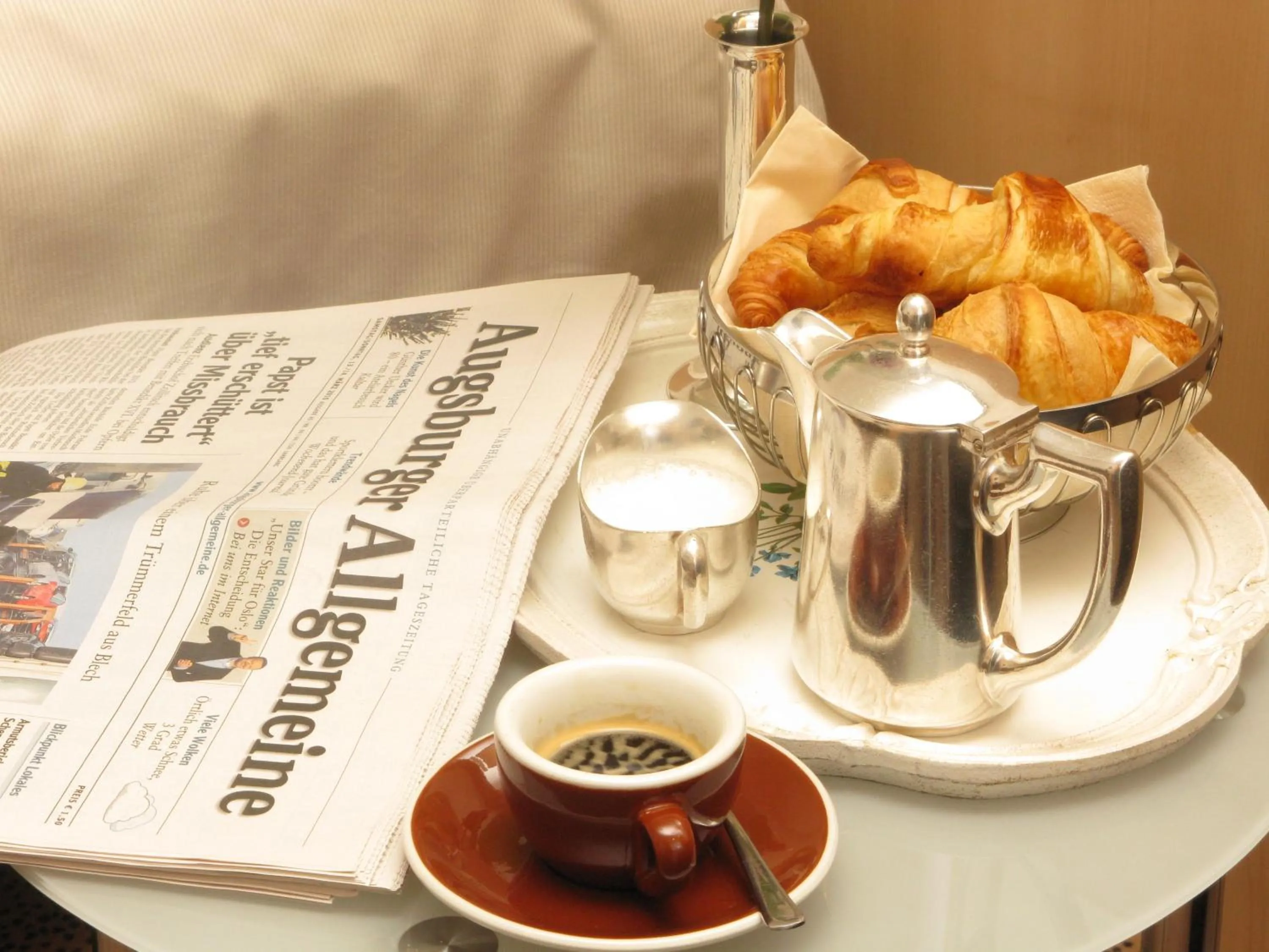 Food and drinks in City Hotel Ost am Kö