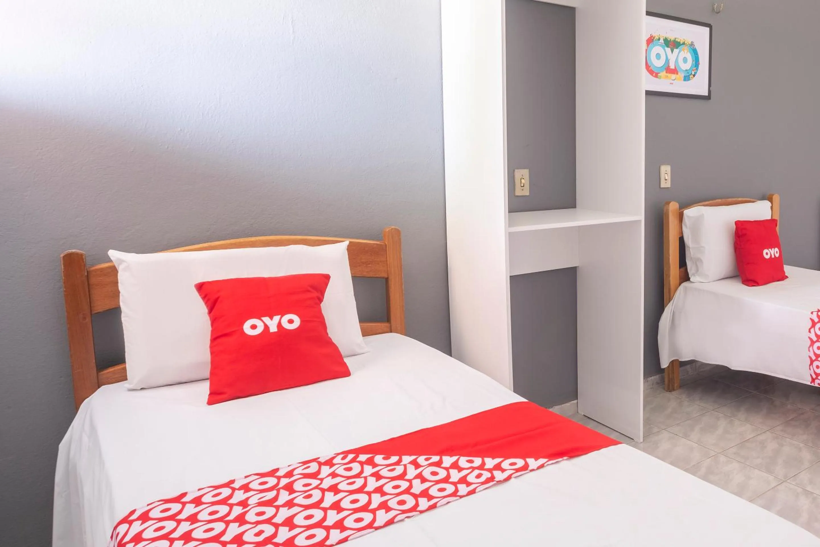 Bed in OYO Pousada Horizonte