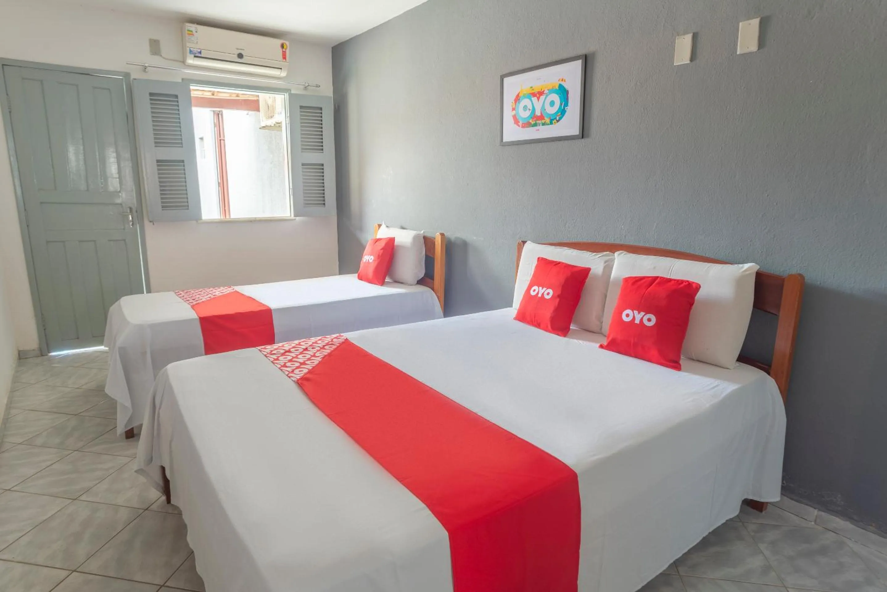 Photo of the whole room in OYO Pousada Horizonte