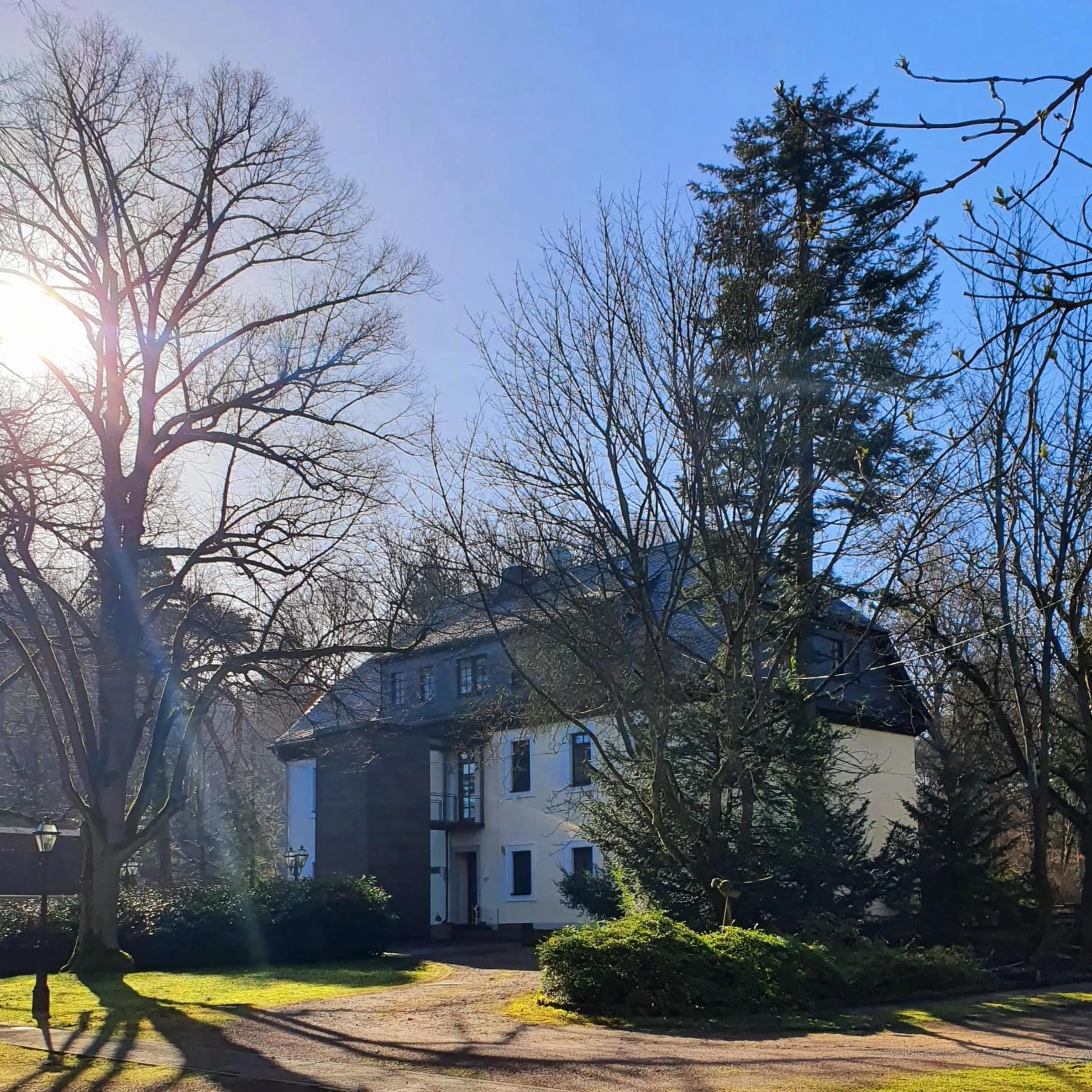 Property building in Jagdschloss Hotel Niederwald