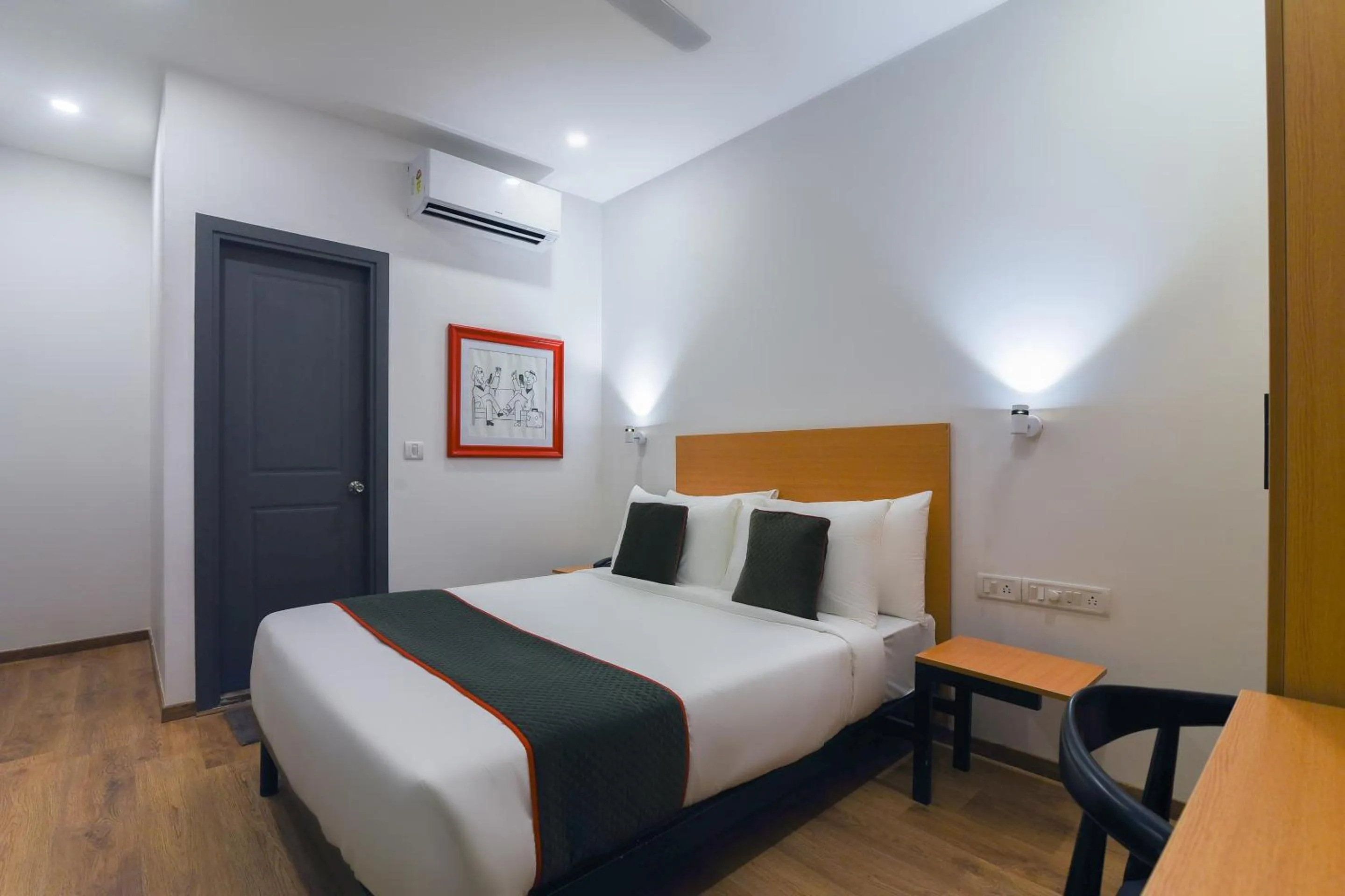 Bedroom, Bed in Super Townhouse Spruce Hotels Bellandur