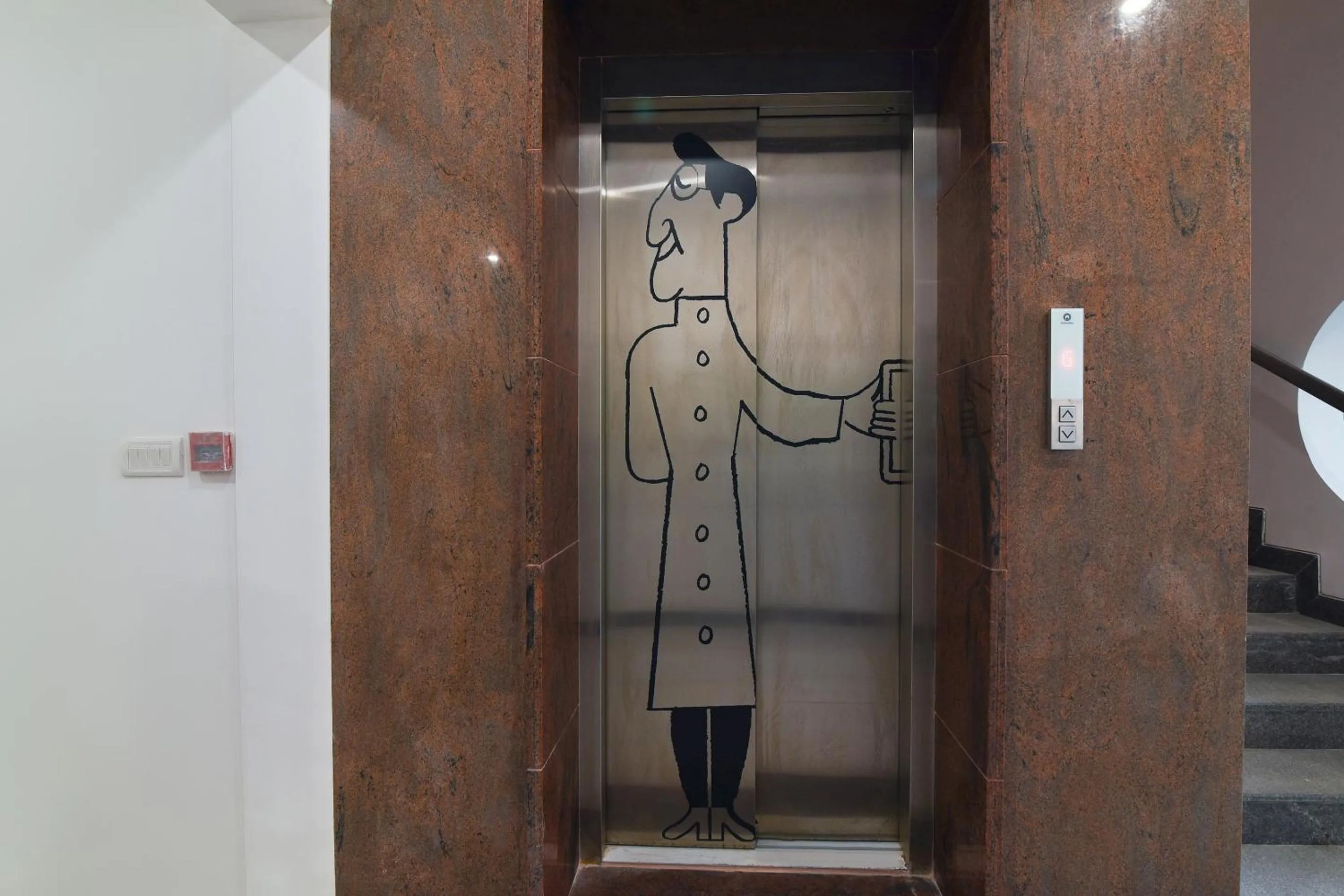 Facility for disabled guests in Super Townhouse Spruce Hotels Bellandur