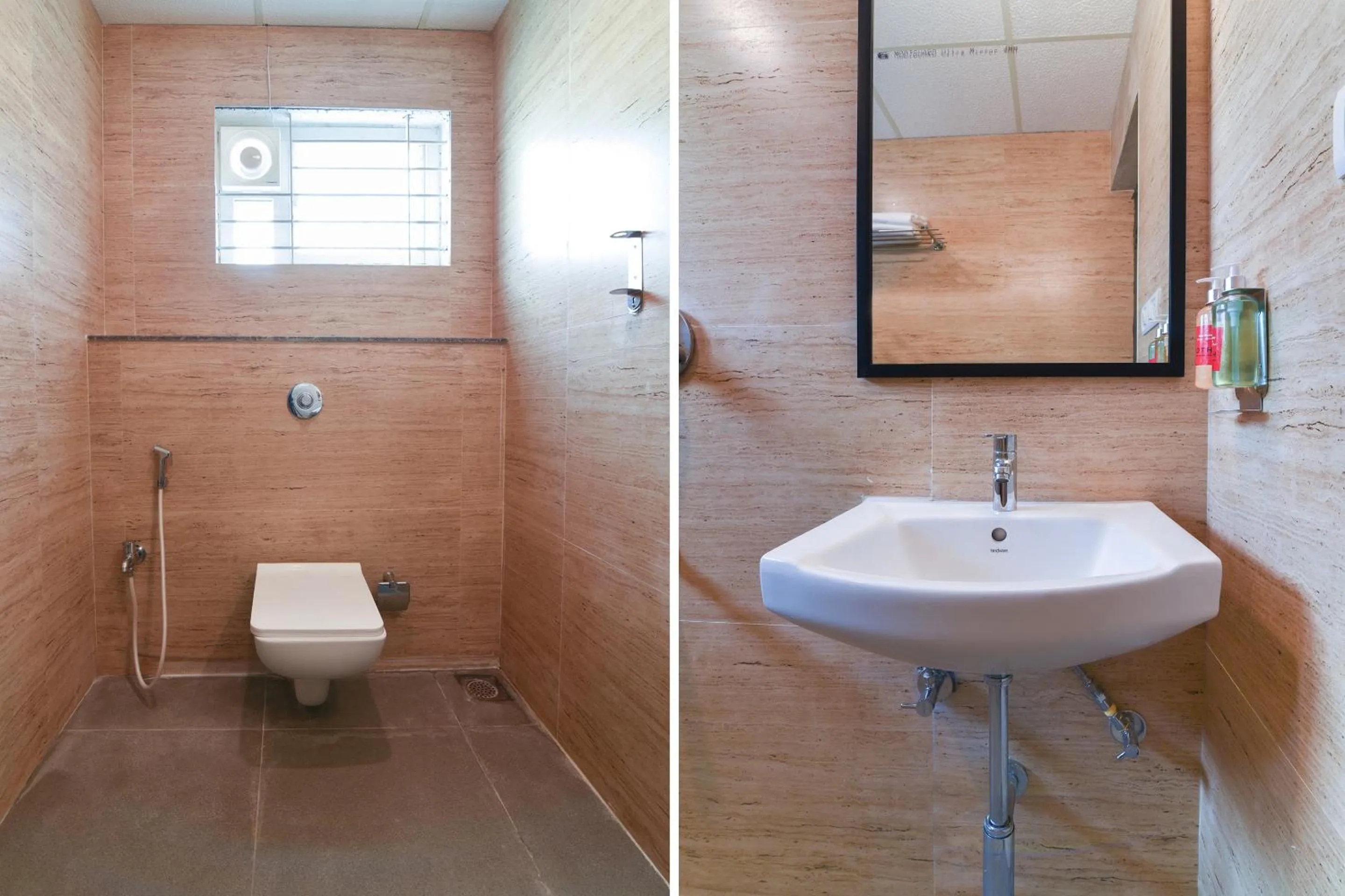 Bathroom in Super Townhouse Spruce Hotels Bellandur