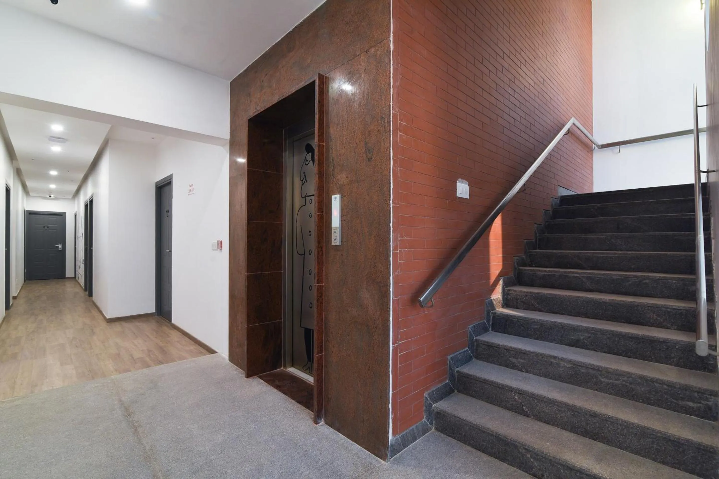 Facility for disabled guests in Super Townhouse Spruce Hotels Bellandur