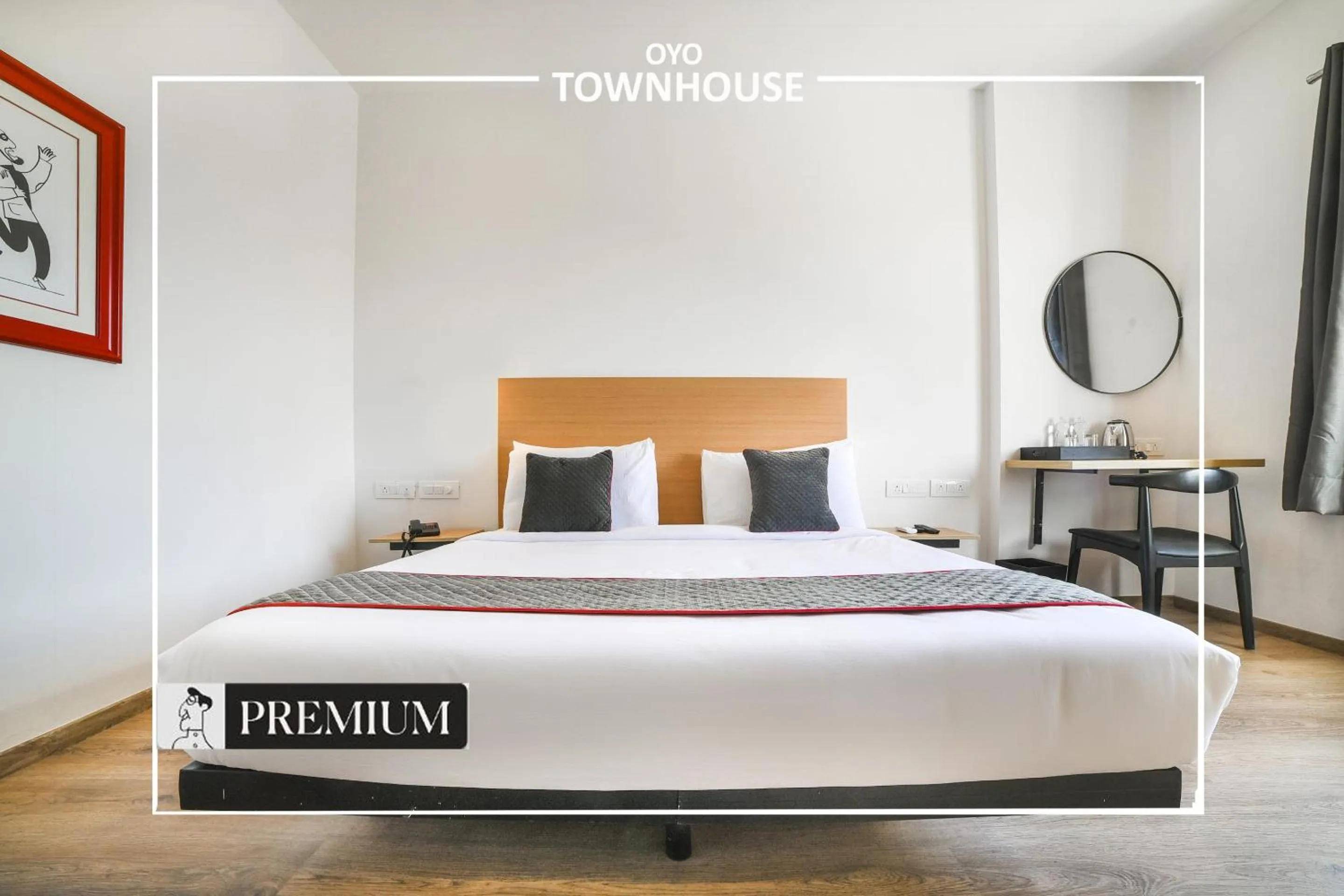 Bedroom, Bed in Super Townhouse Boutique Hotel Sarjapur Road