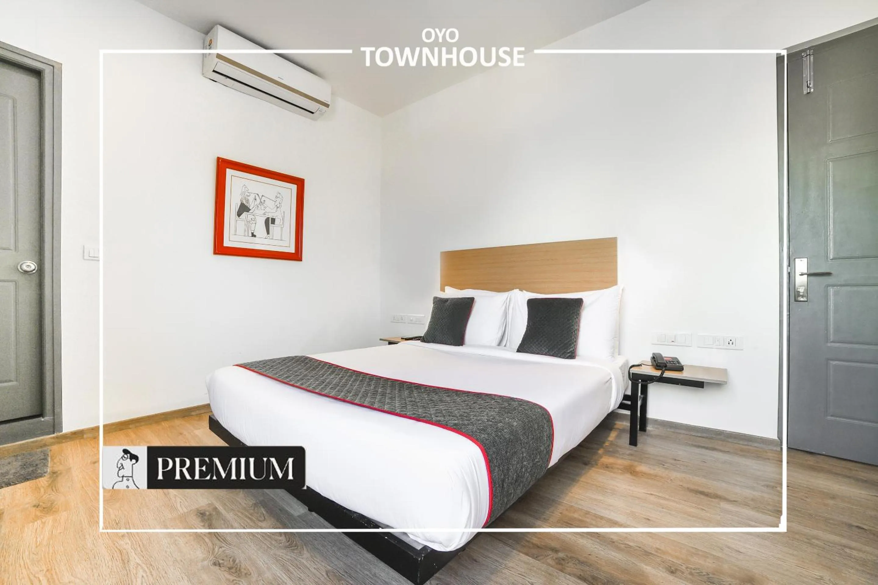 Bathroom, Bed in Super Townhouse Boutique Hotel Sarjapur Road