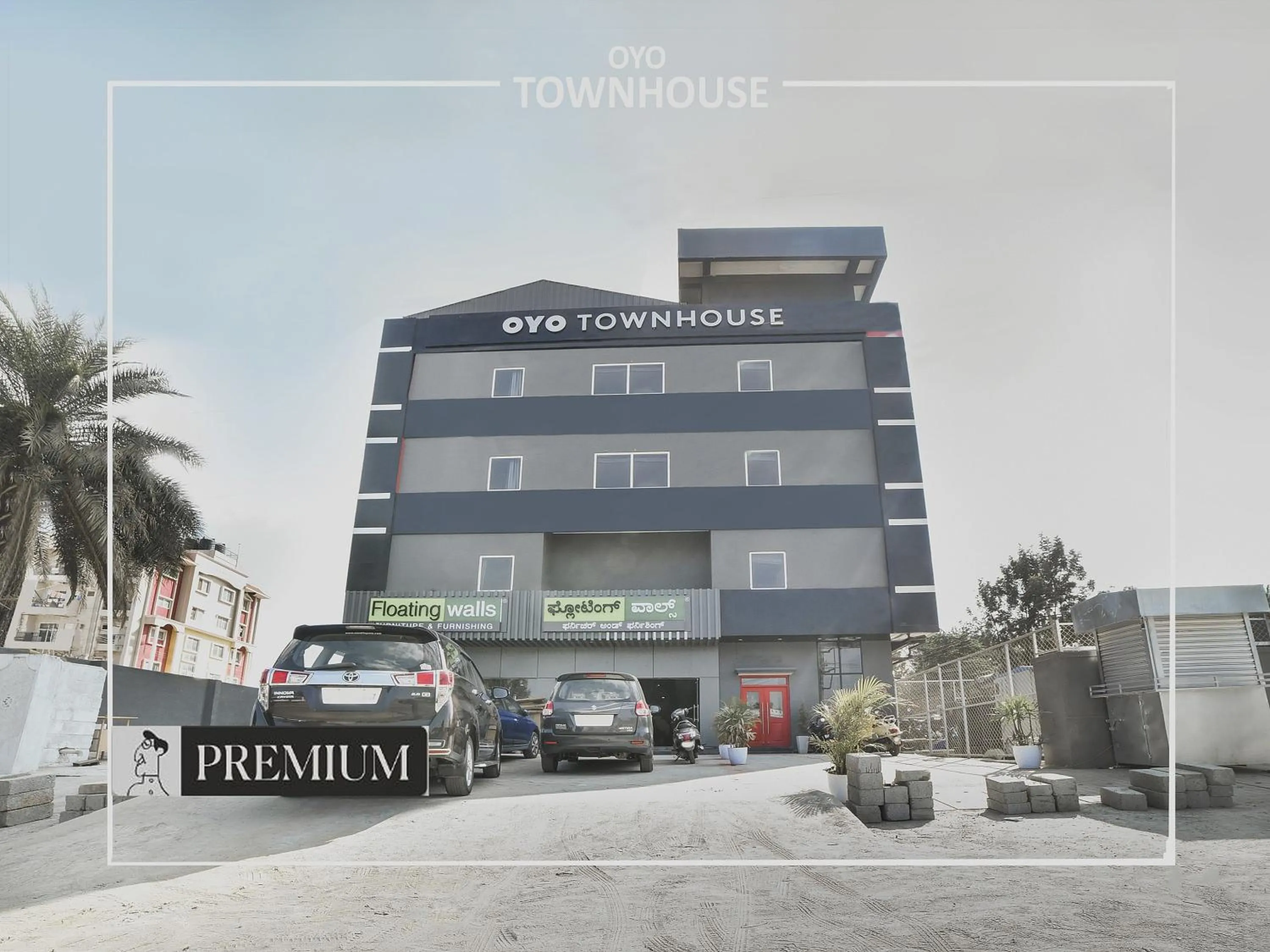 Facade/entrance in Super Townhouse Boutique Hotel Sarjapur Road