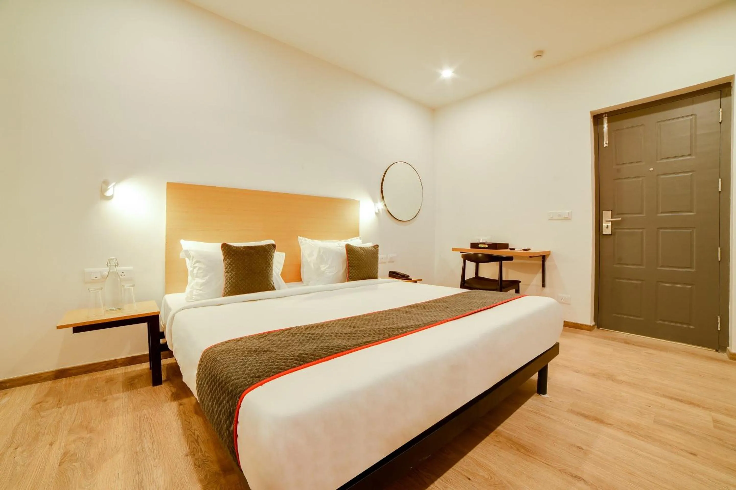 Bedroom, Bed in Super Townhouse Hosur Main Road Bommanahalli Near Gopalan Innovation Mall