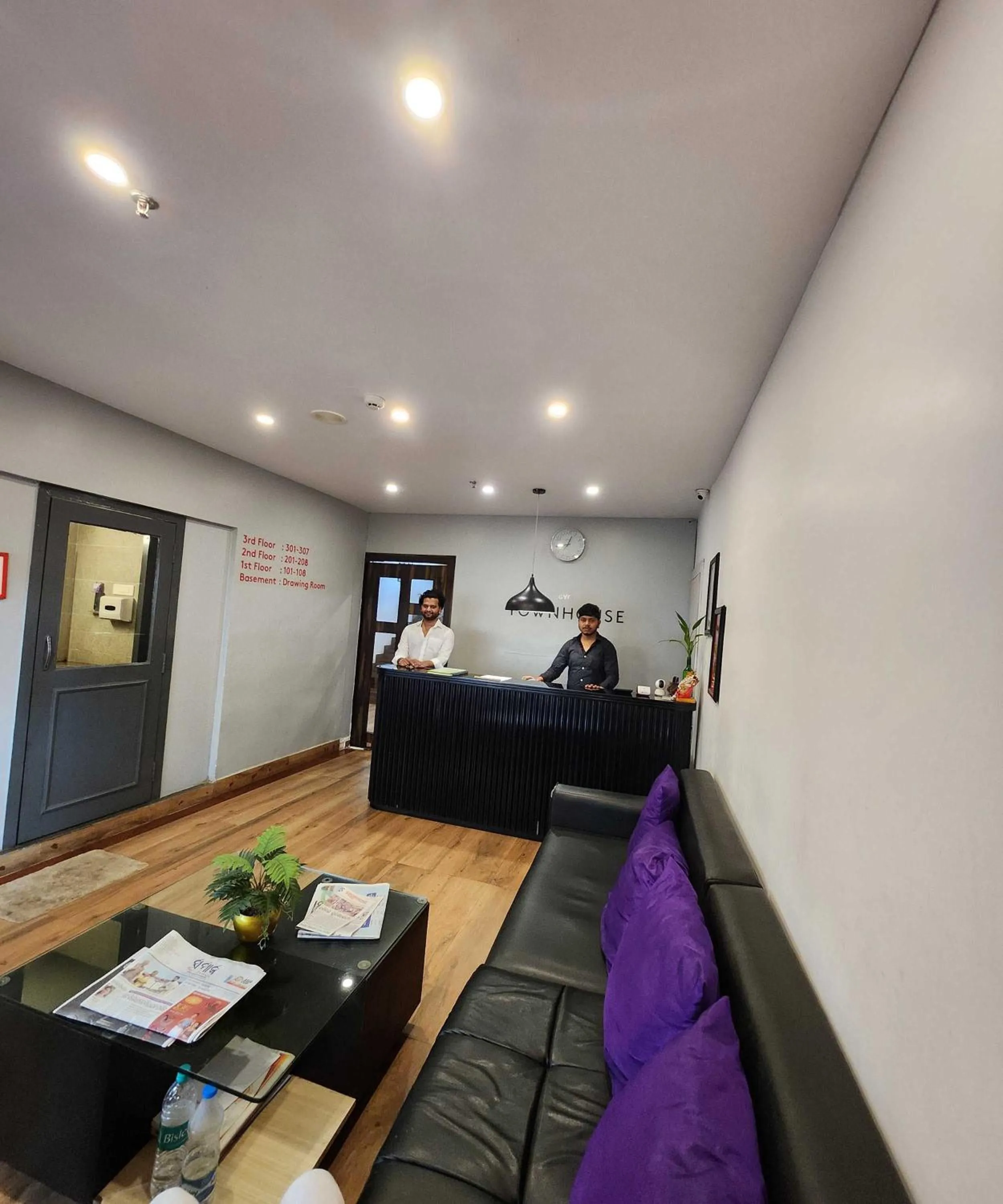 Lobby or reception in Super Townhouse Swain Heritage