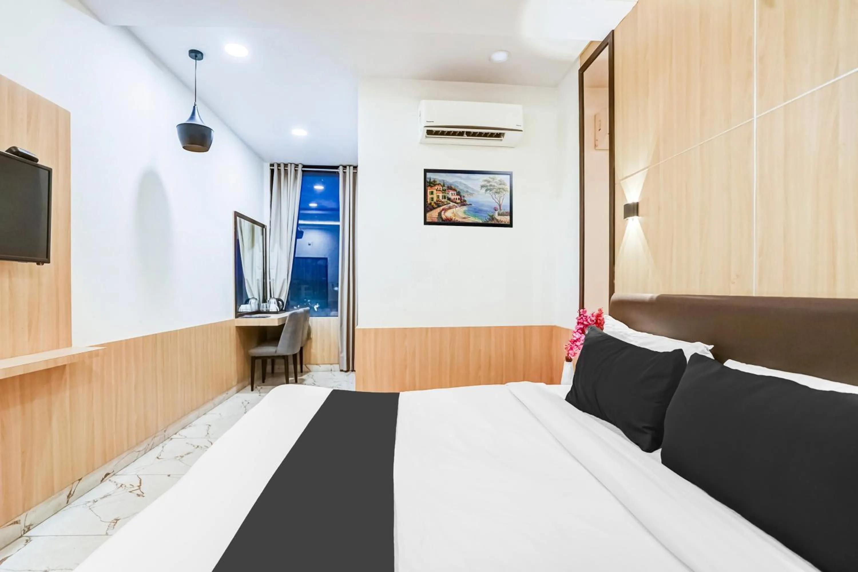 Bedroom, Bed in Super Townhouse Jagatpura Formerly Hotel Soft Patel