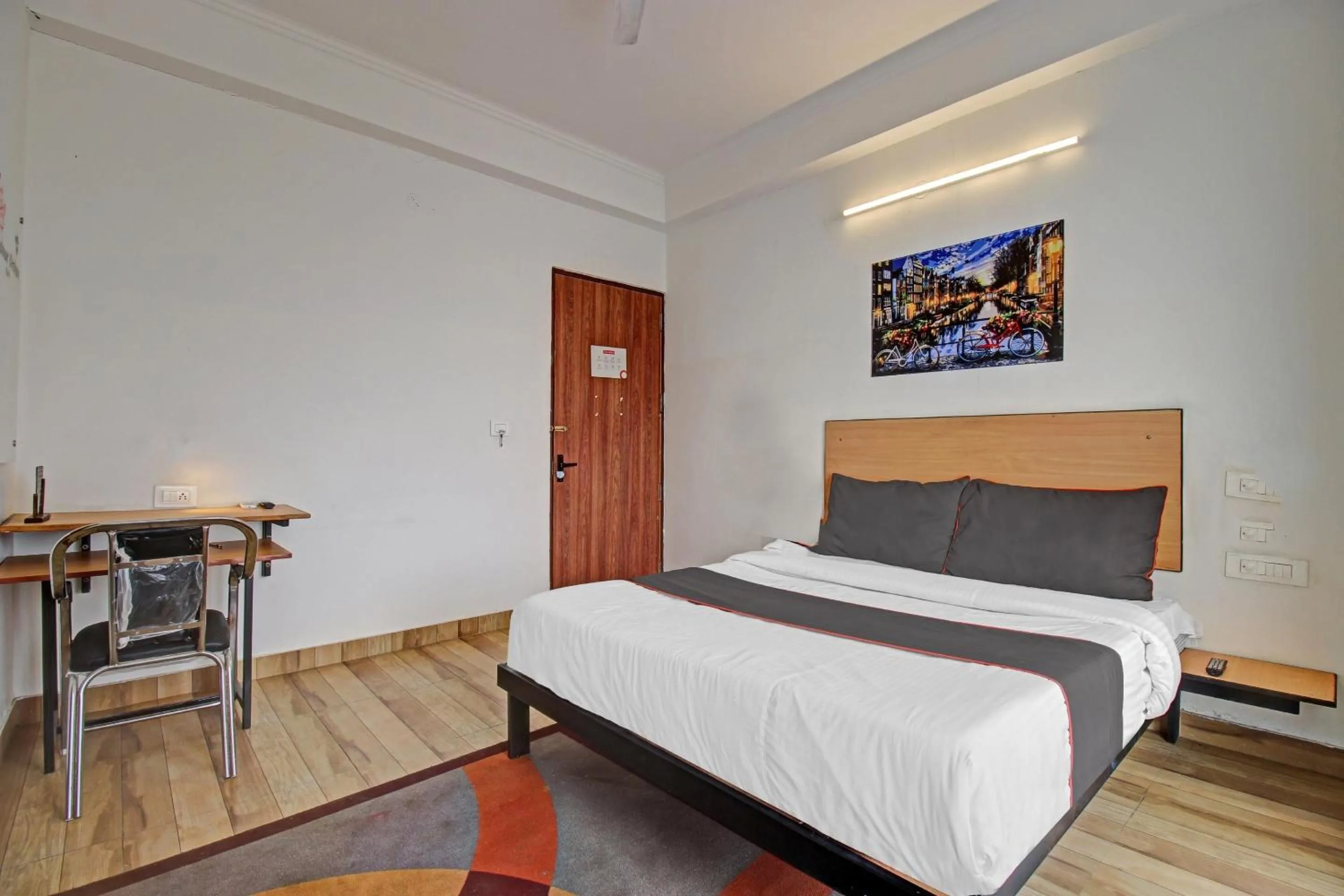 Bedroom in Super Townhouse Kachnar House Vikas Nagar