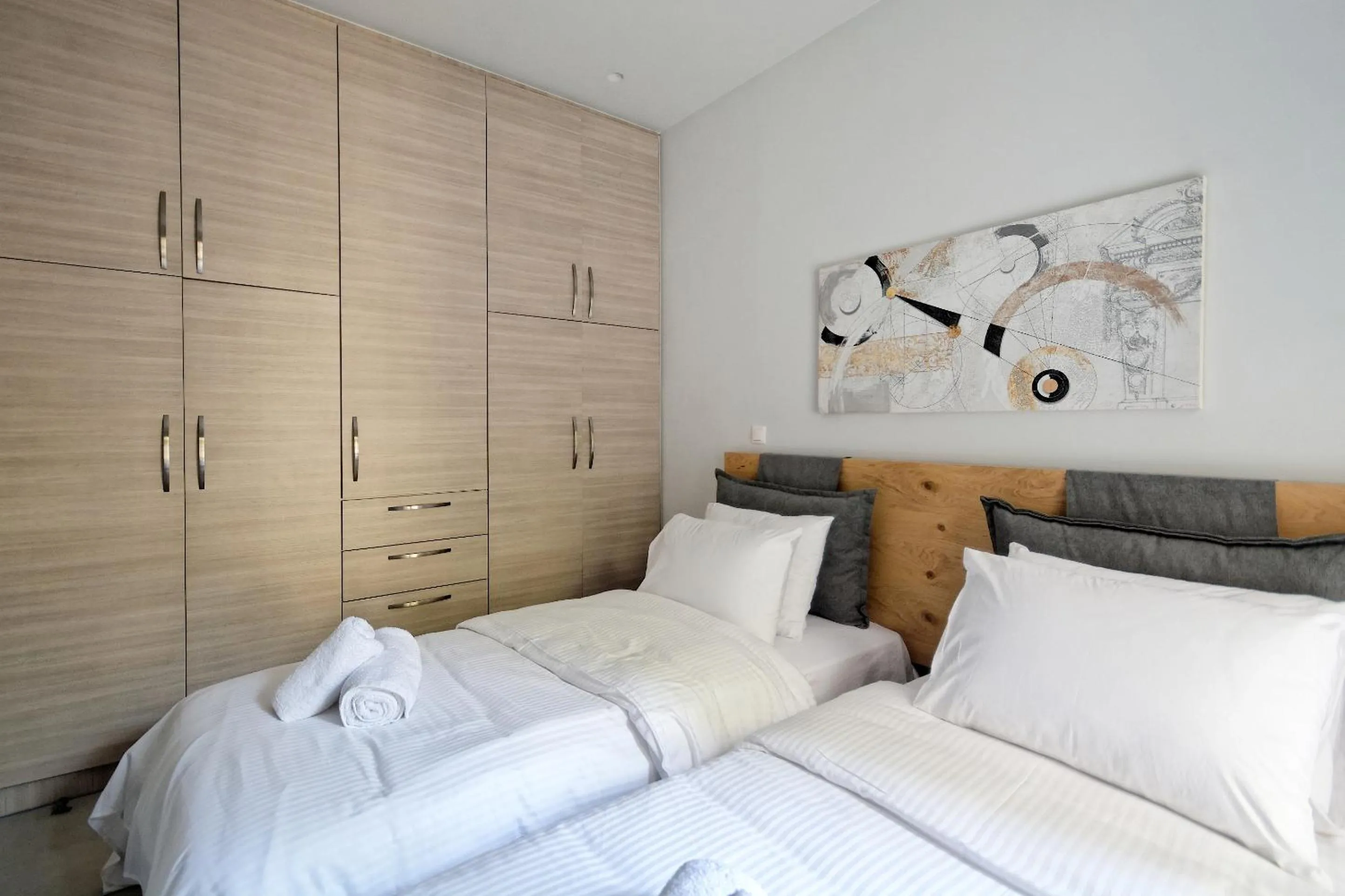 Bed in Poseidon Residence