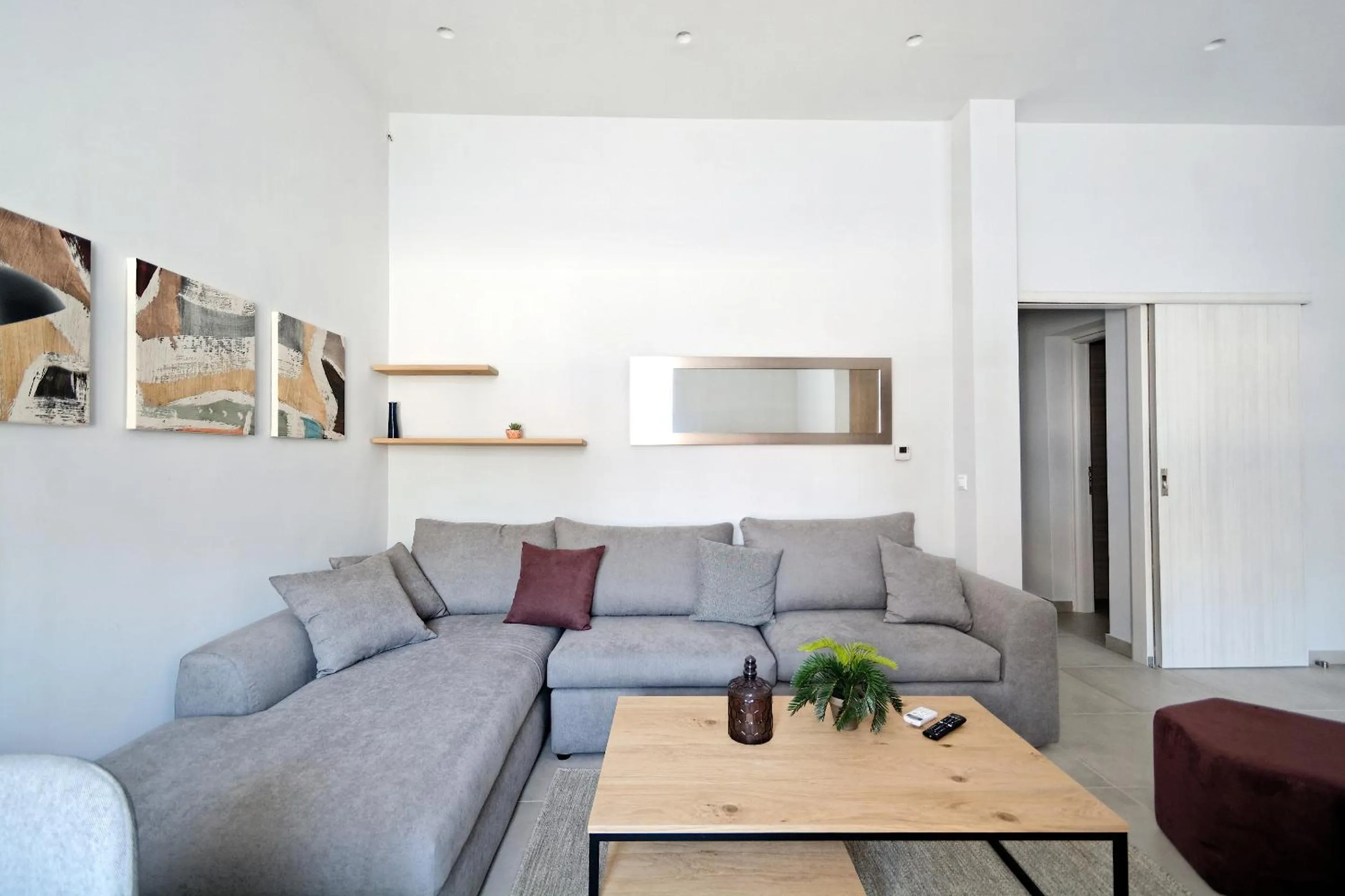 Living room in Poseidon Residence