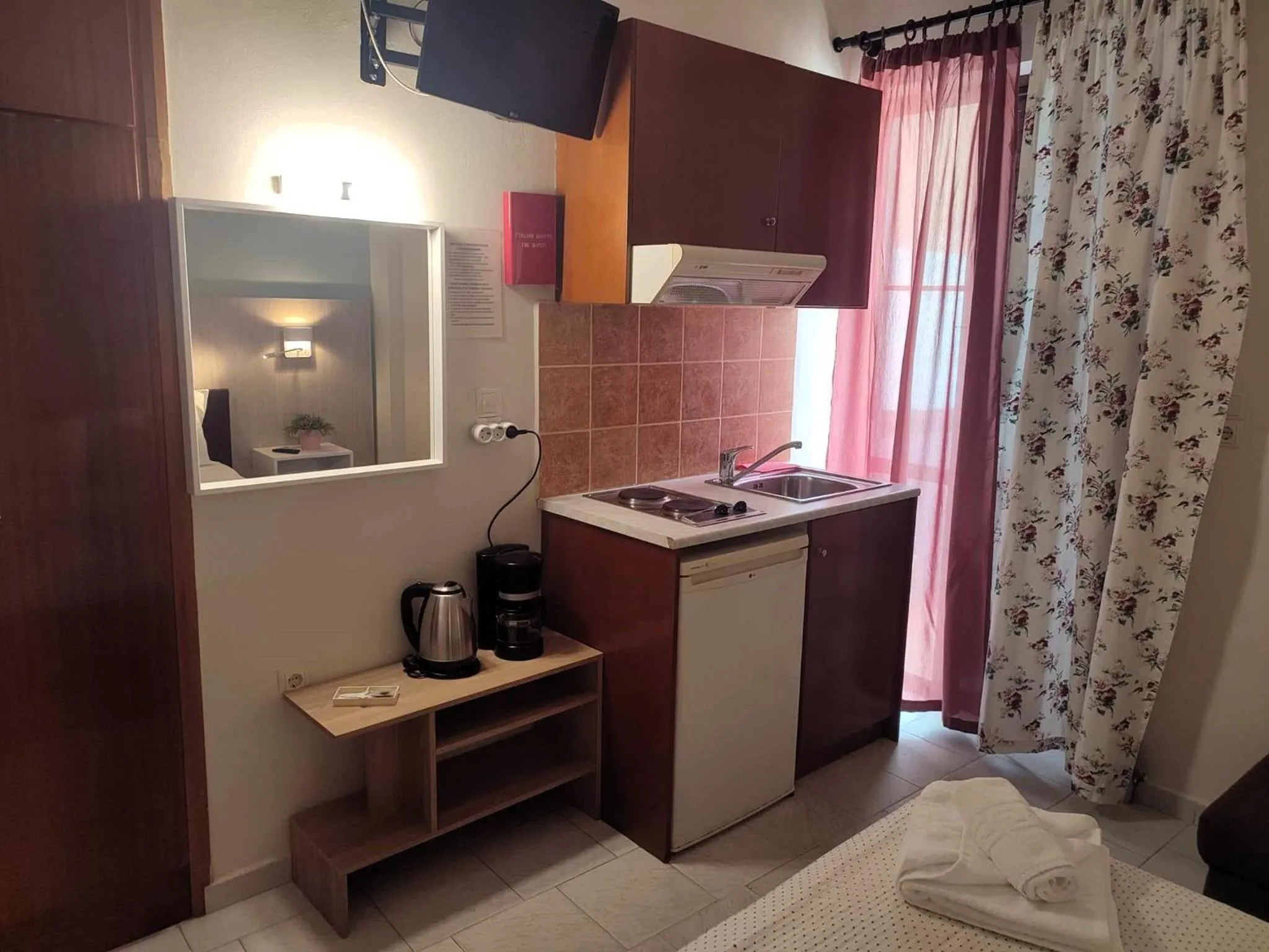 stove in Posidonio Hotel