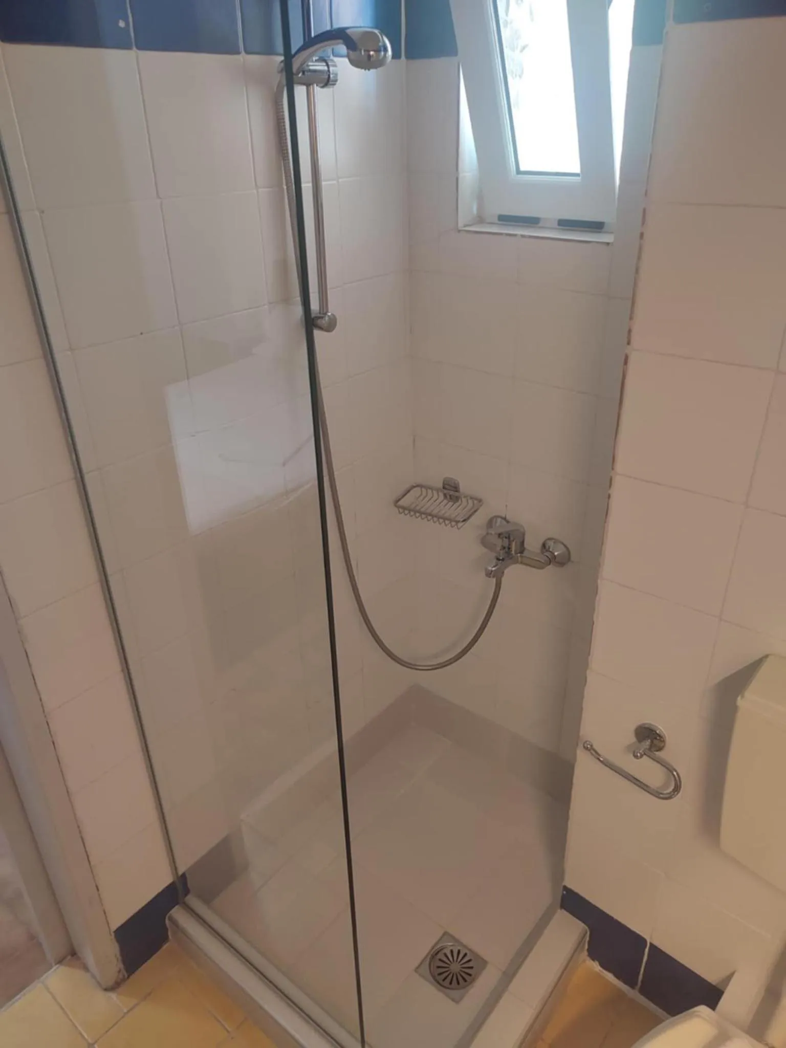 Shower in Posidonio Hotel