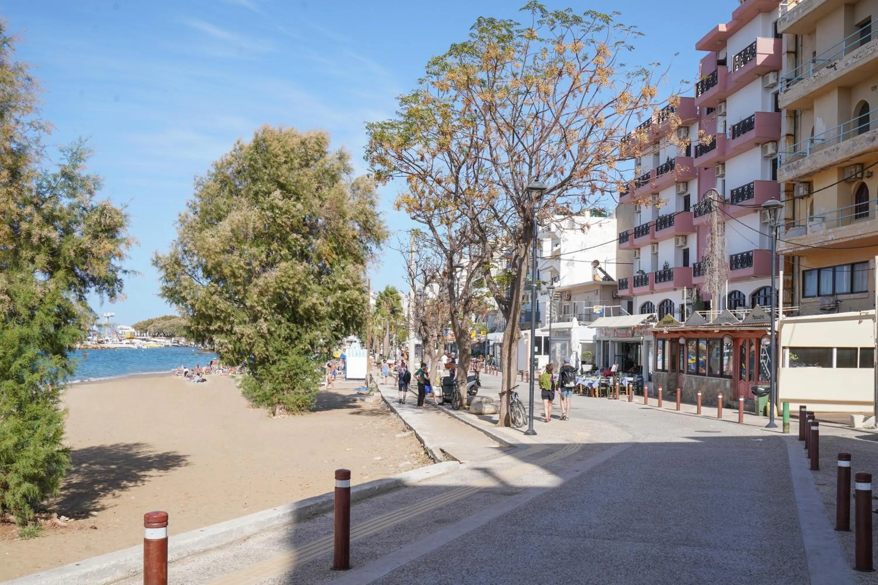 Beach in Posidonio Hotel