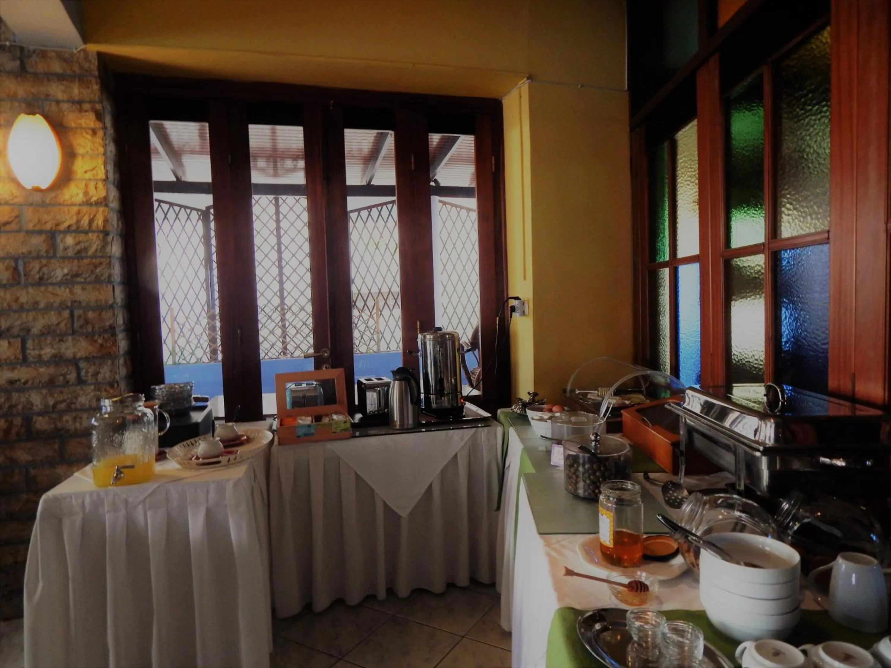 Buffet breakfast in Posidonio Hotel