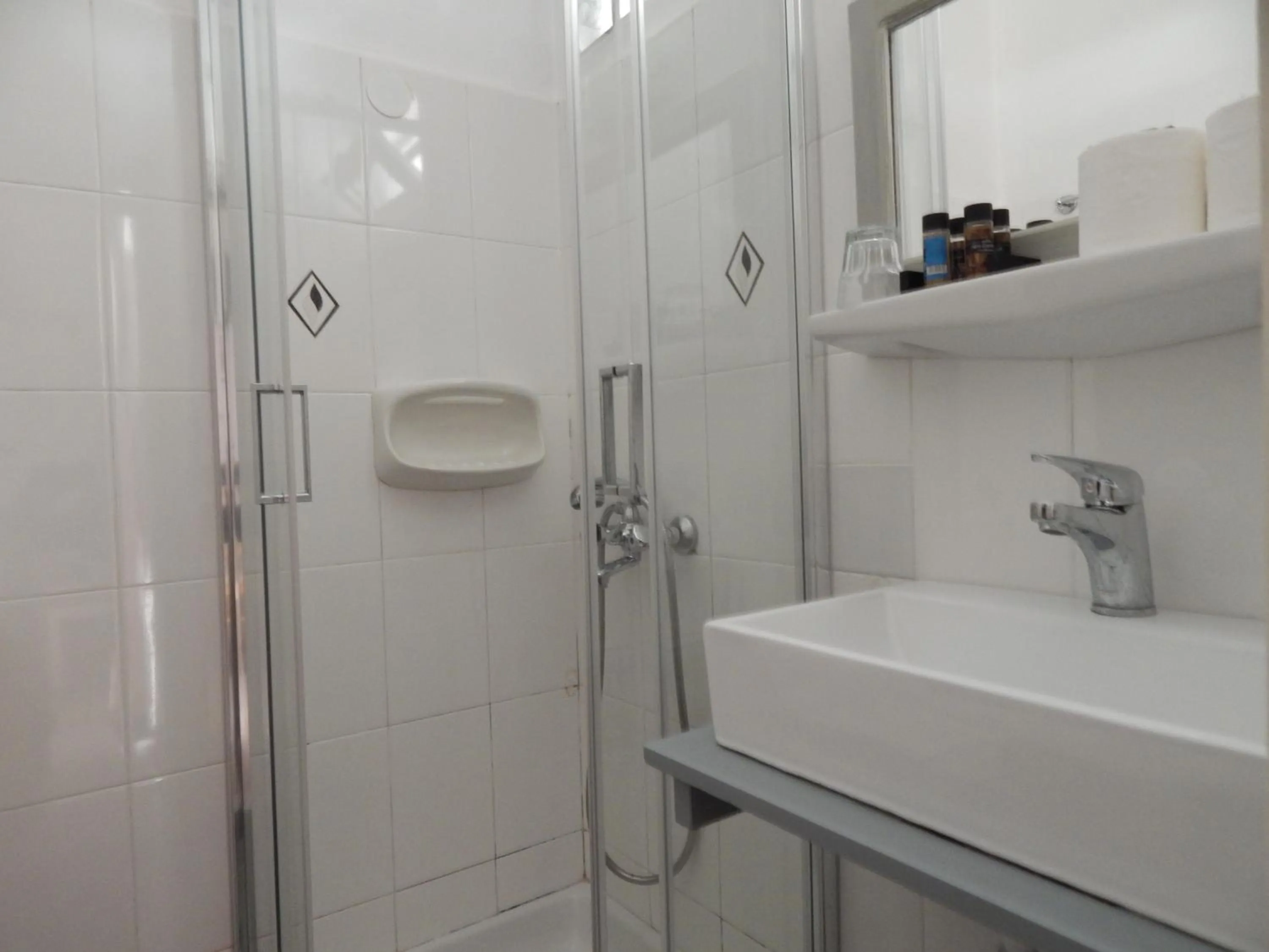 Bathroom in Posidonio Hotel