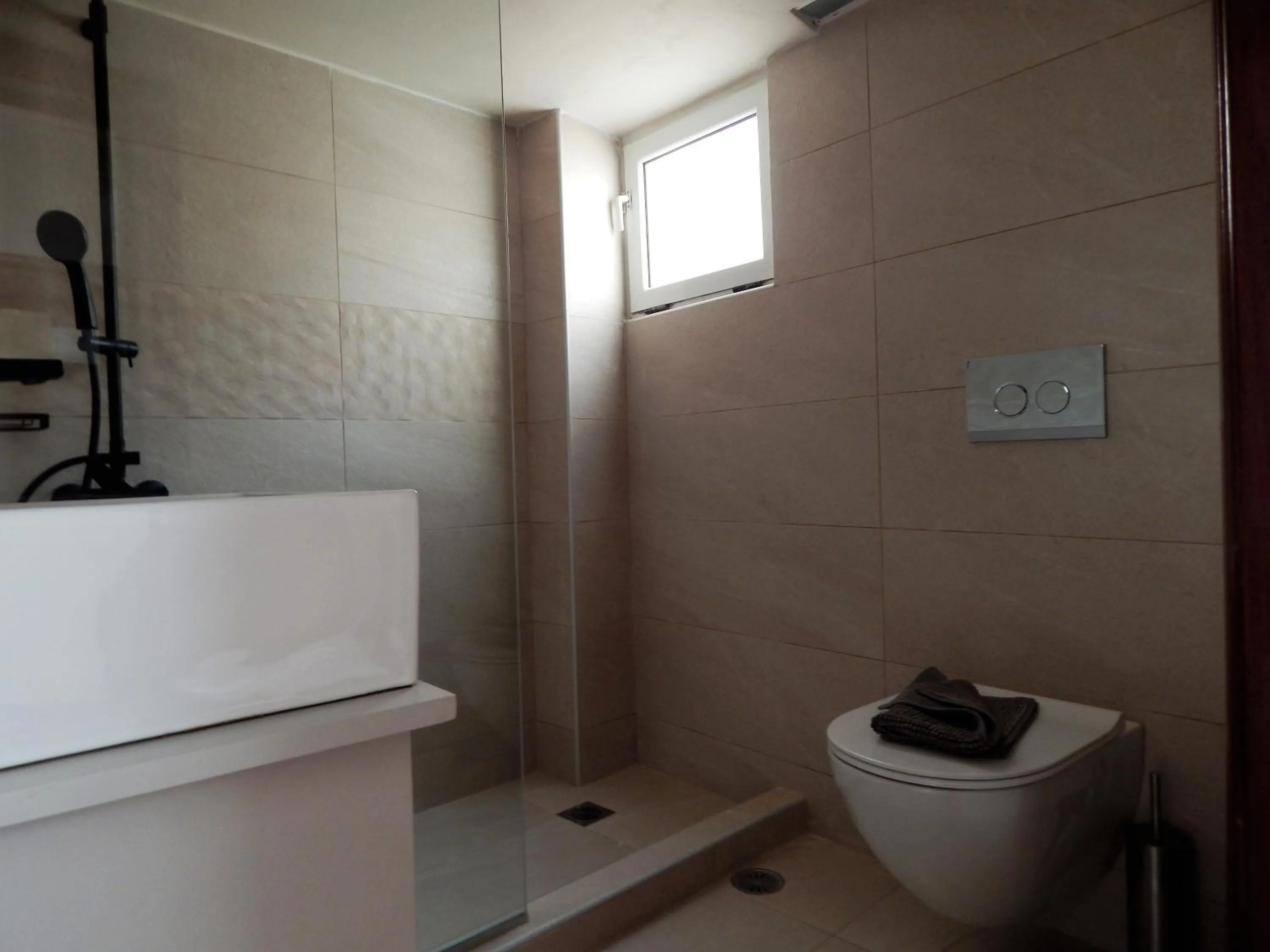 Bathroom in Posidonio Hotel