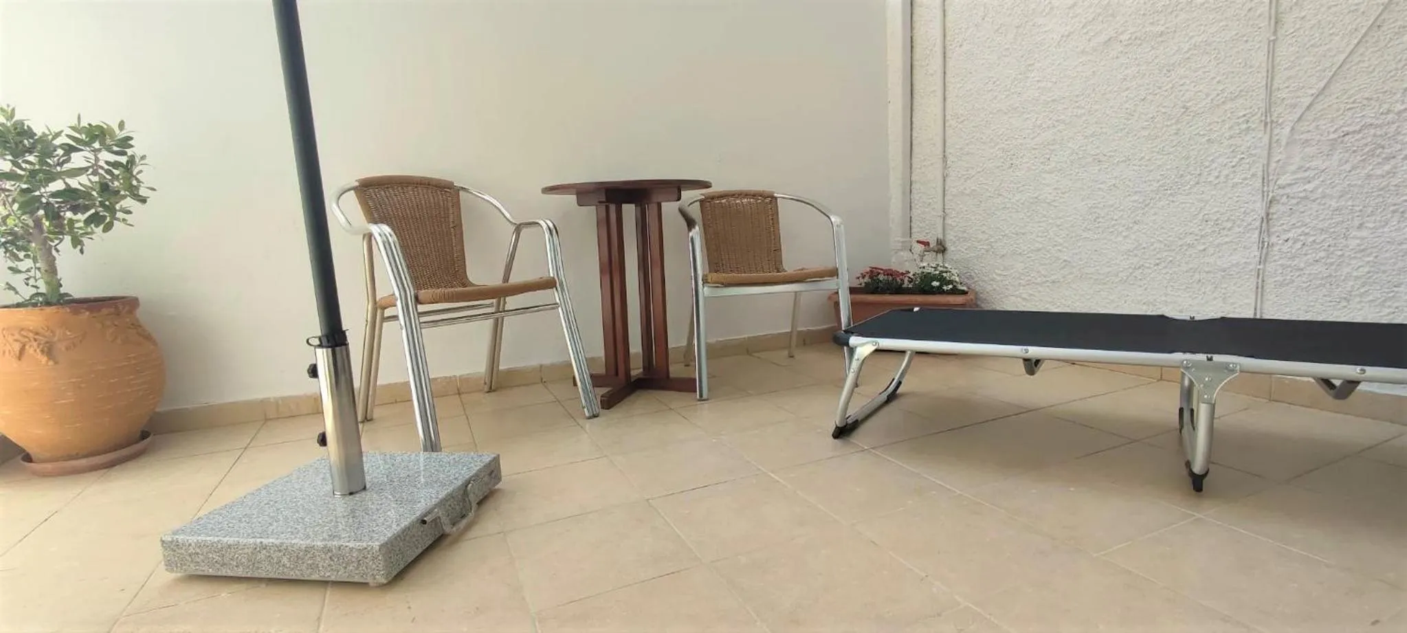 Balcony/Terrace in Posidonio Hotel