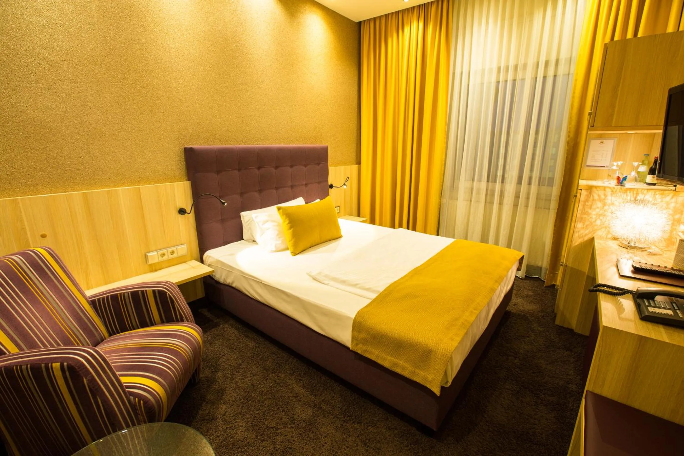Bed in Top Hotel Hammer - Mainz Hauptbahnhof