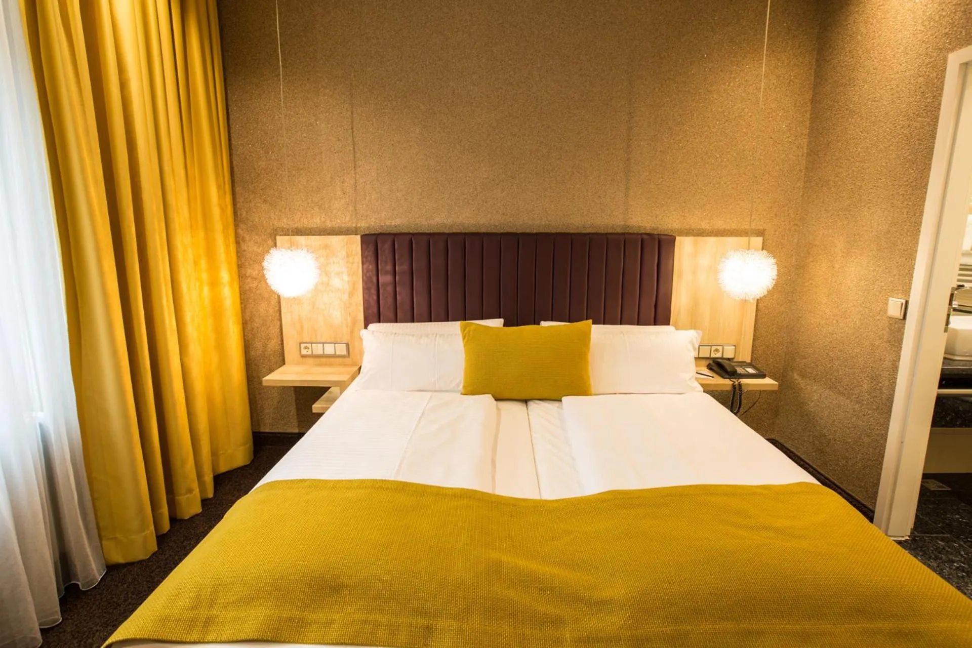 Bed in Top Hotel Hammer - Mainz Hauptbahnhof