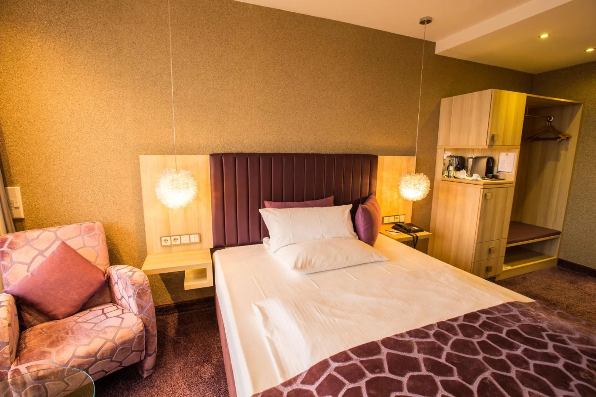 Bed in Top Hotel Hammer - Mainz Hauptbahnhof