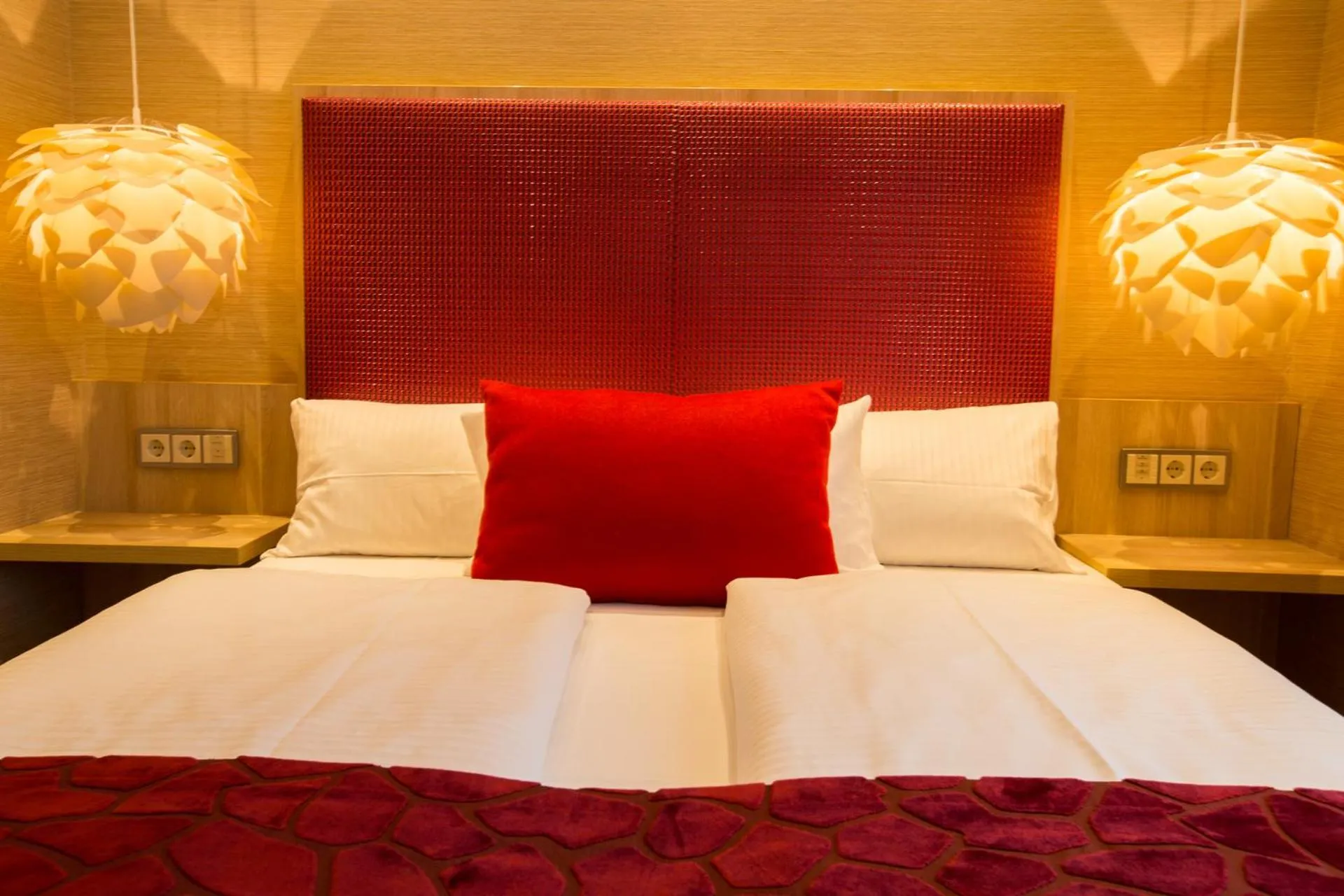 Bed in Top Hotel Hammer - Mainz Hauptbahnhof