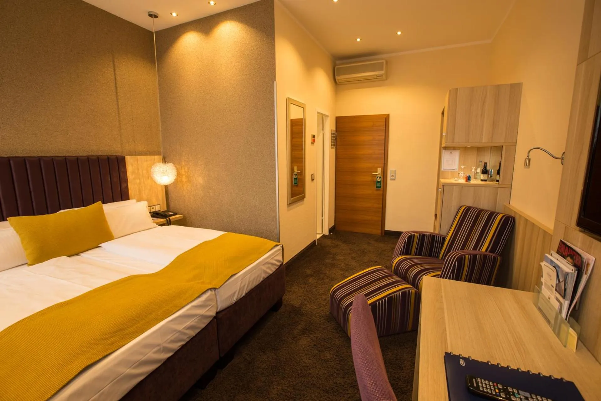 Bed in Top Hotel Hammer - Mainz Hauptbahnhof