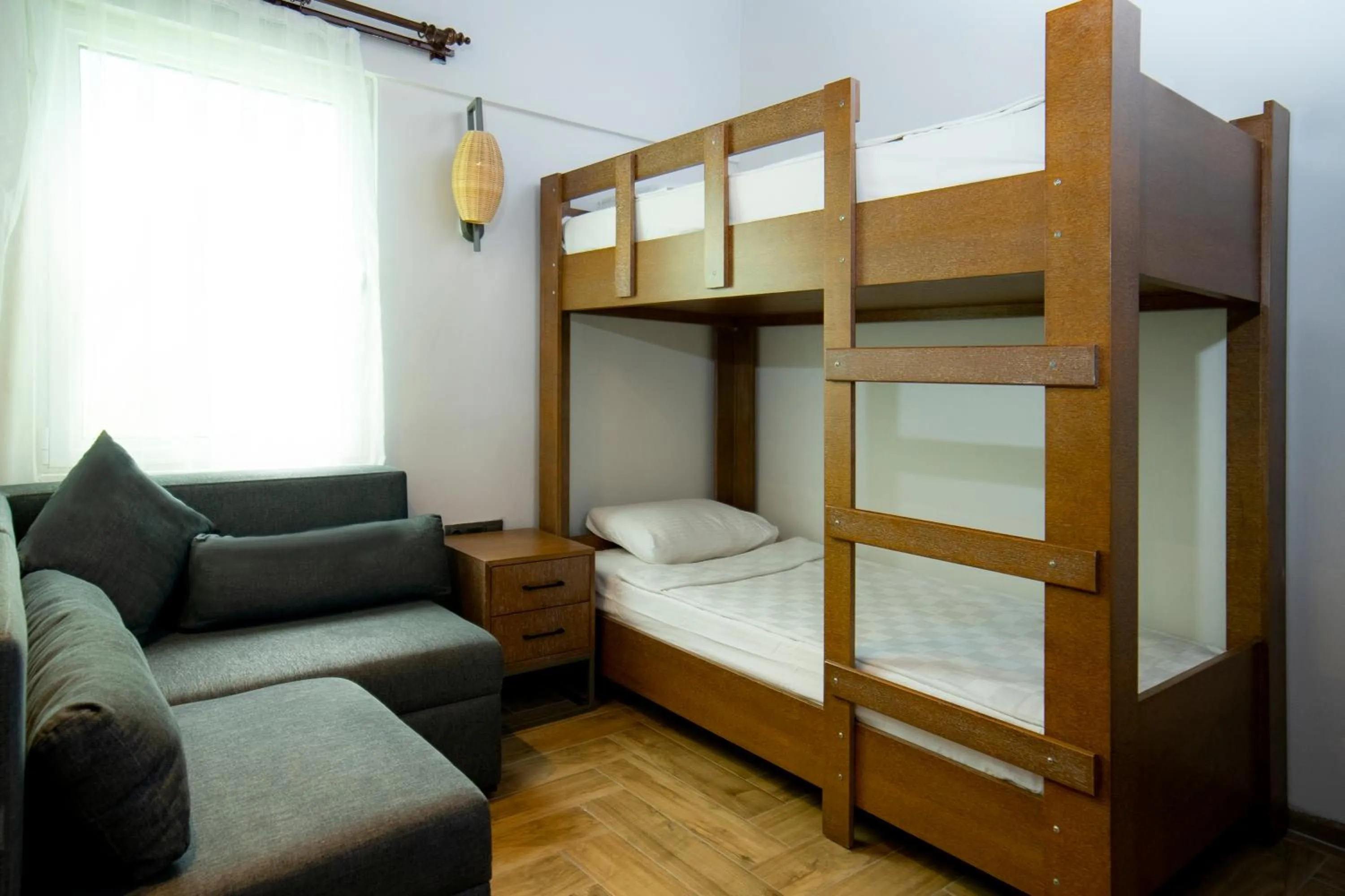 Bed in Risus Beach Resort Hotel