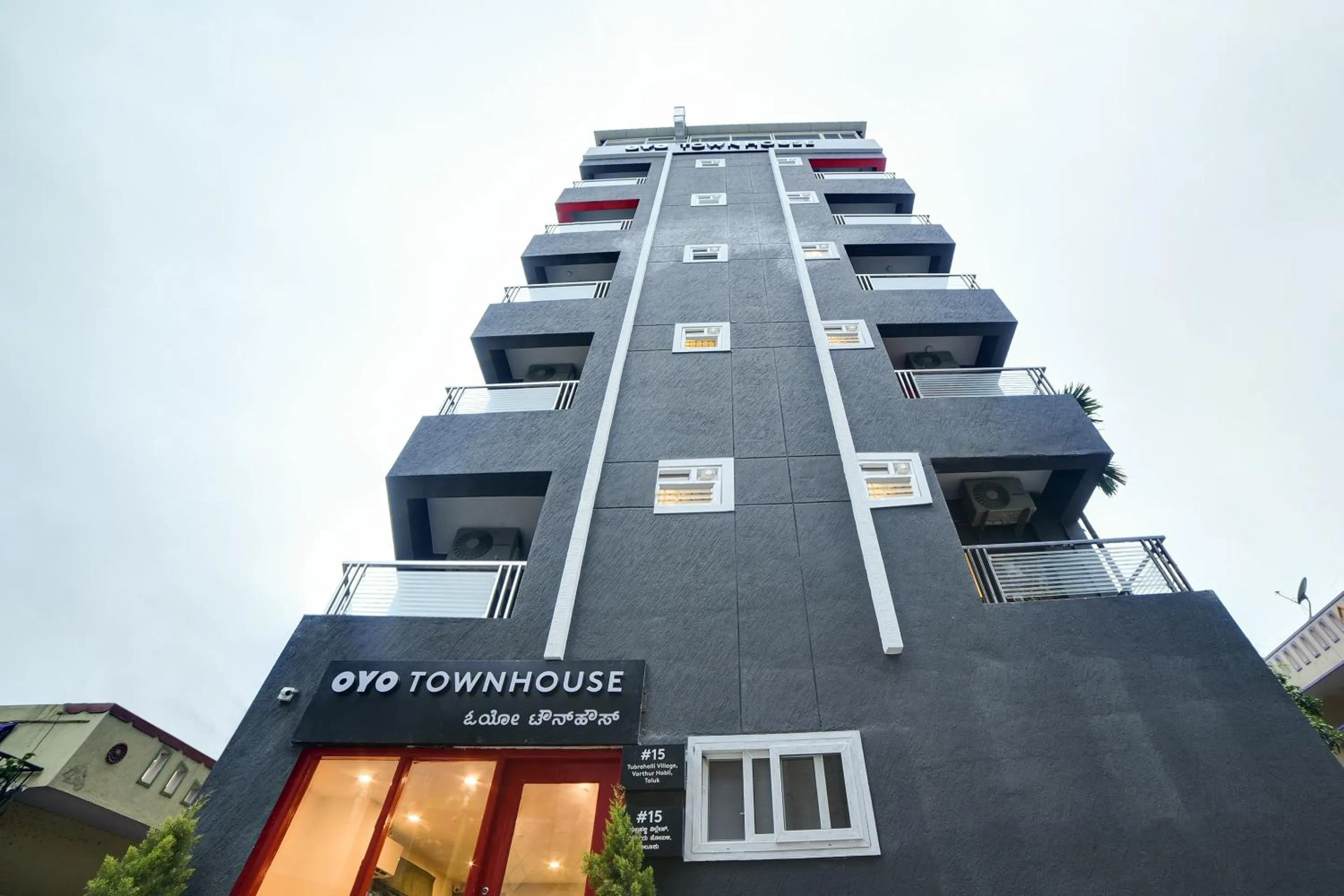 Facade/entrance in Townhouse Varthur Main Road Near Nexus Whitefield (The Forum Neighbourhood Mall)
