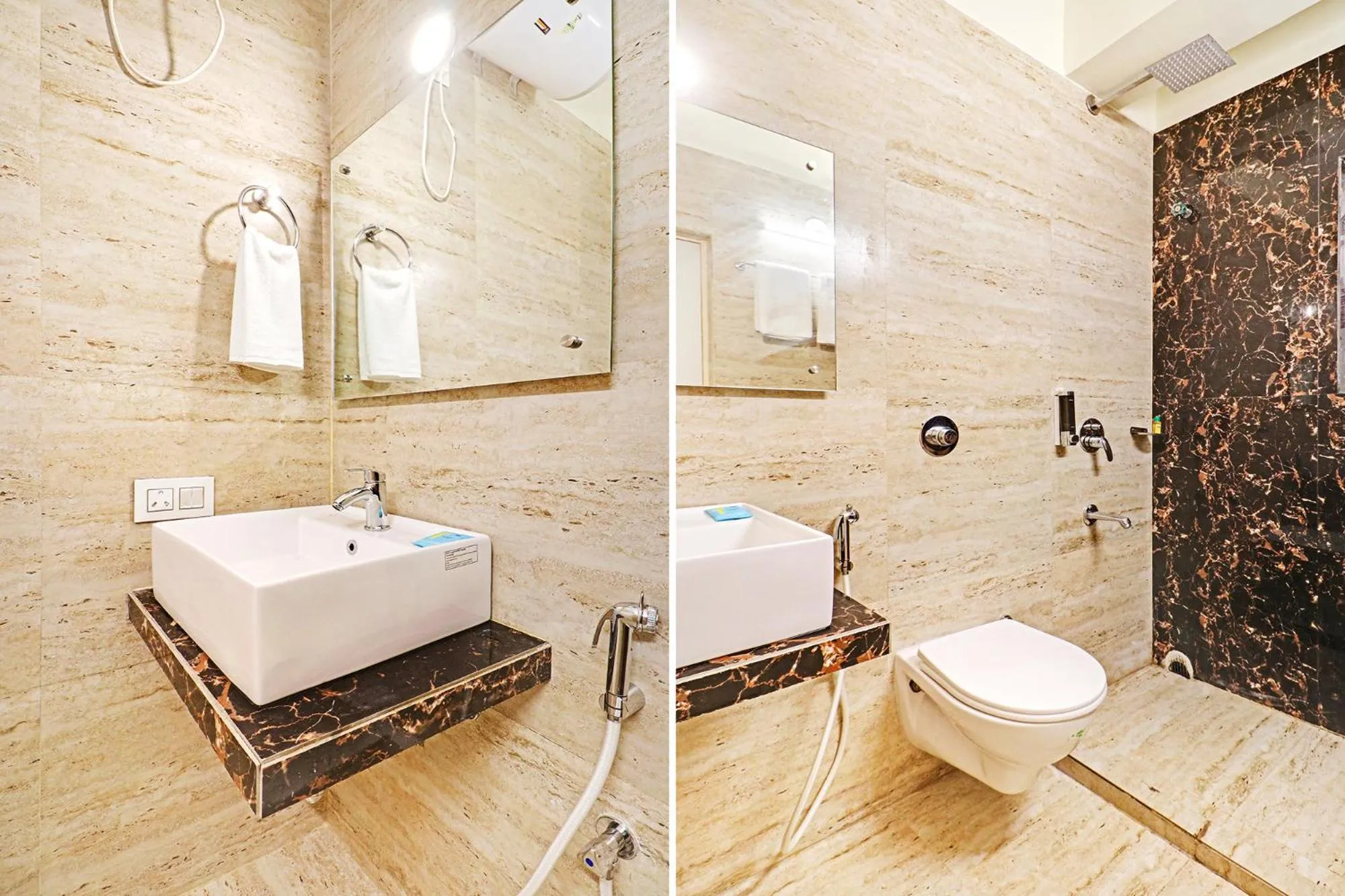 Bathroom in FabHotel Azure Sky - Nr Ruby Hospital