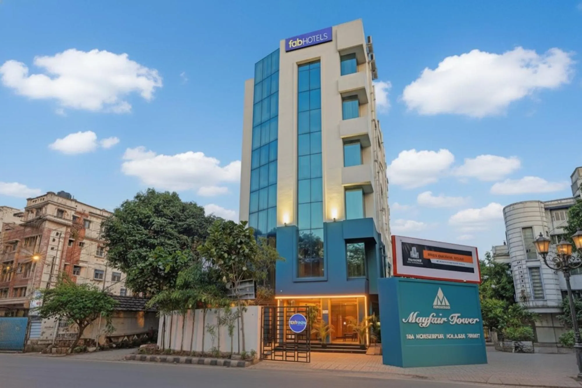 Property building in FabHotel Azure Sky - Nr Ruby Hospital